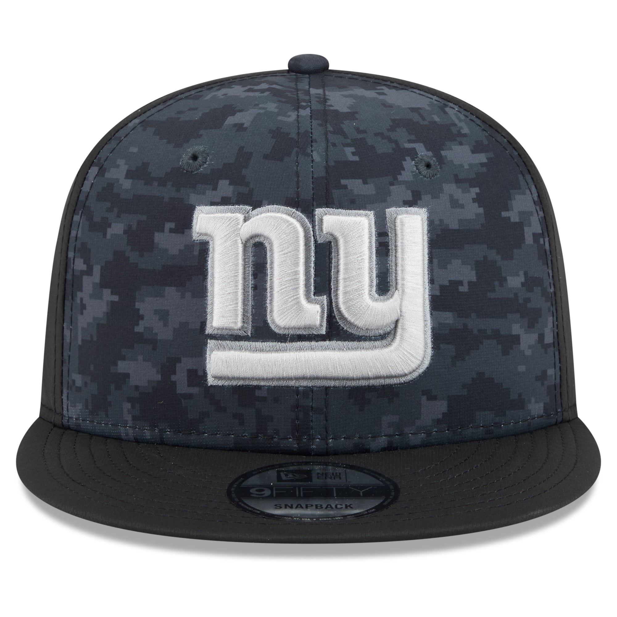 Casquette snapback New Era noire pour homme New York Giants 2026 Salute To Service 9FIFTY