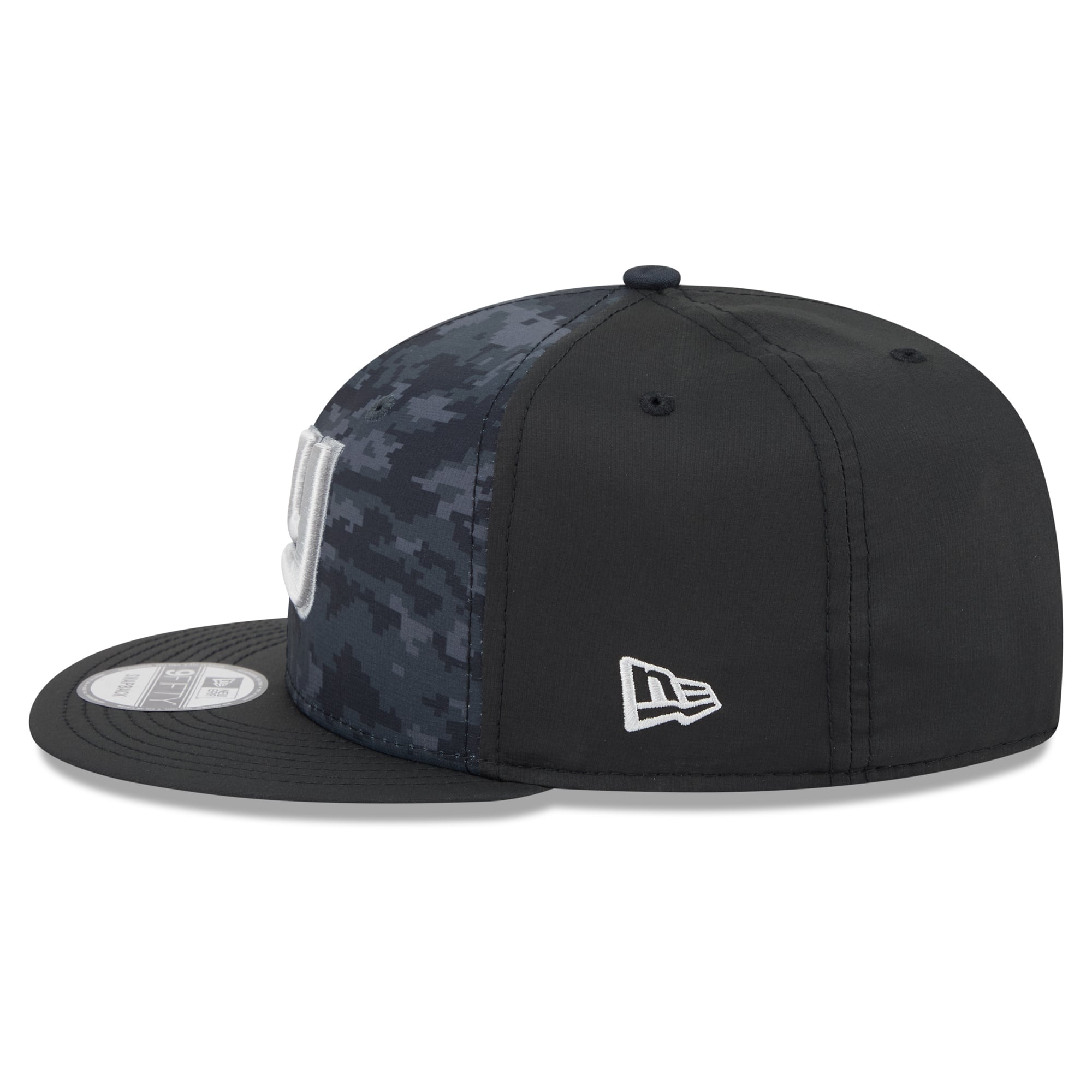 Casquette snapback New Era noire pour homme New York Giants 2026 Salute To Service 9FIFTY