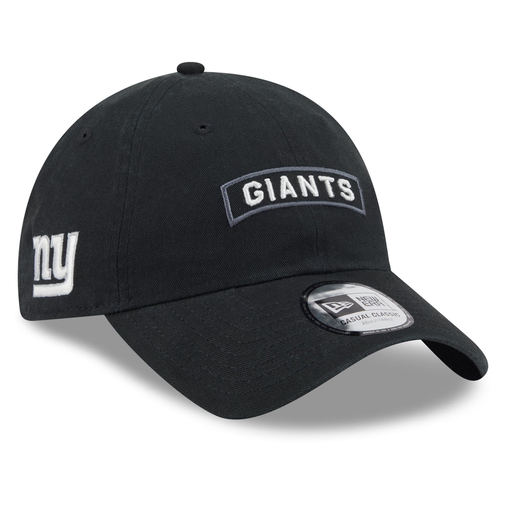 Men's New Era Black New York Giants 2026 Salute To Service Casual Classic Adjustable Hat