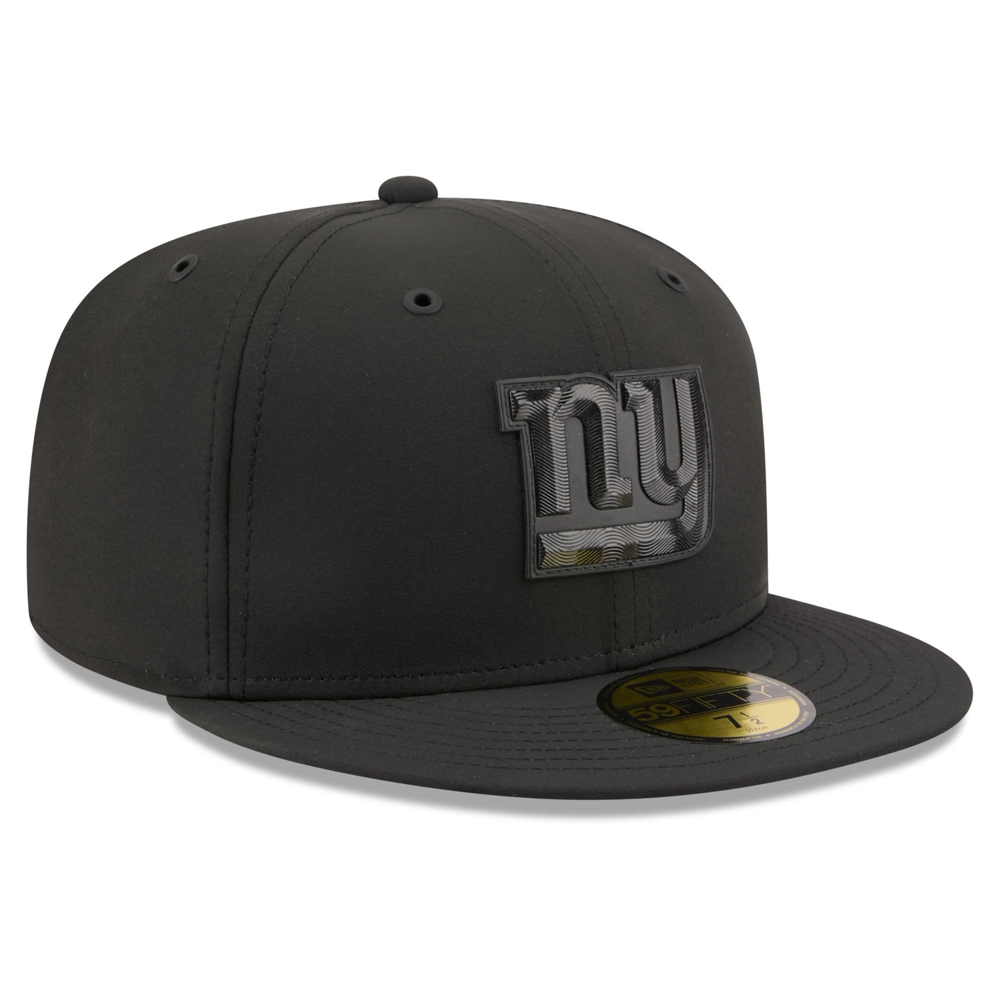 Casquette ajustée New Era noire pour homme York Giants 2026 Sideline 59FIFTY