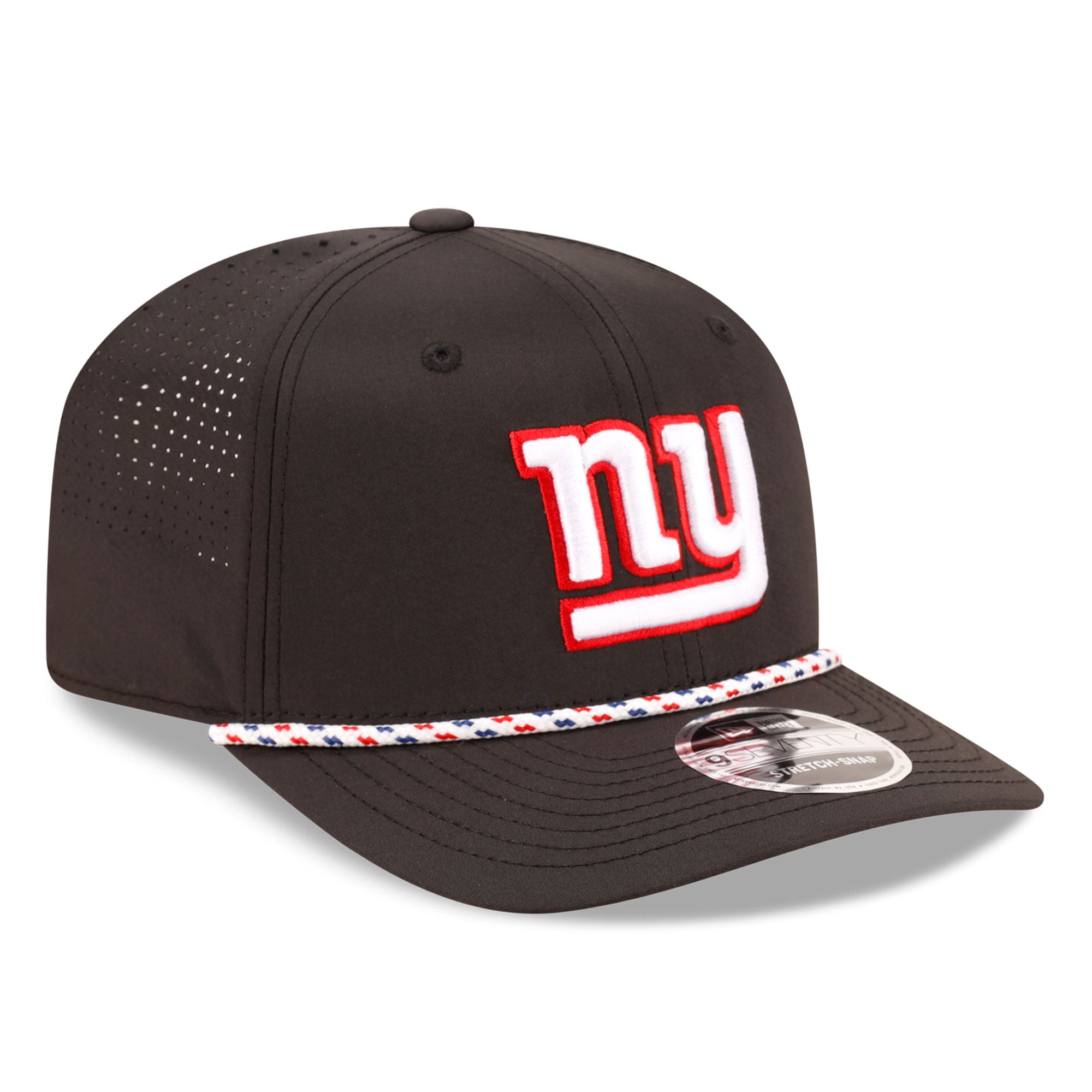 Casquette ajustable New Era noire New York Giants 9SEVENTY pour homme
