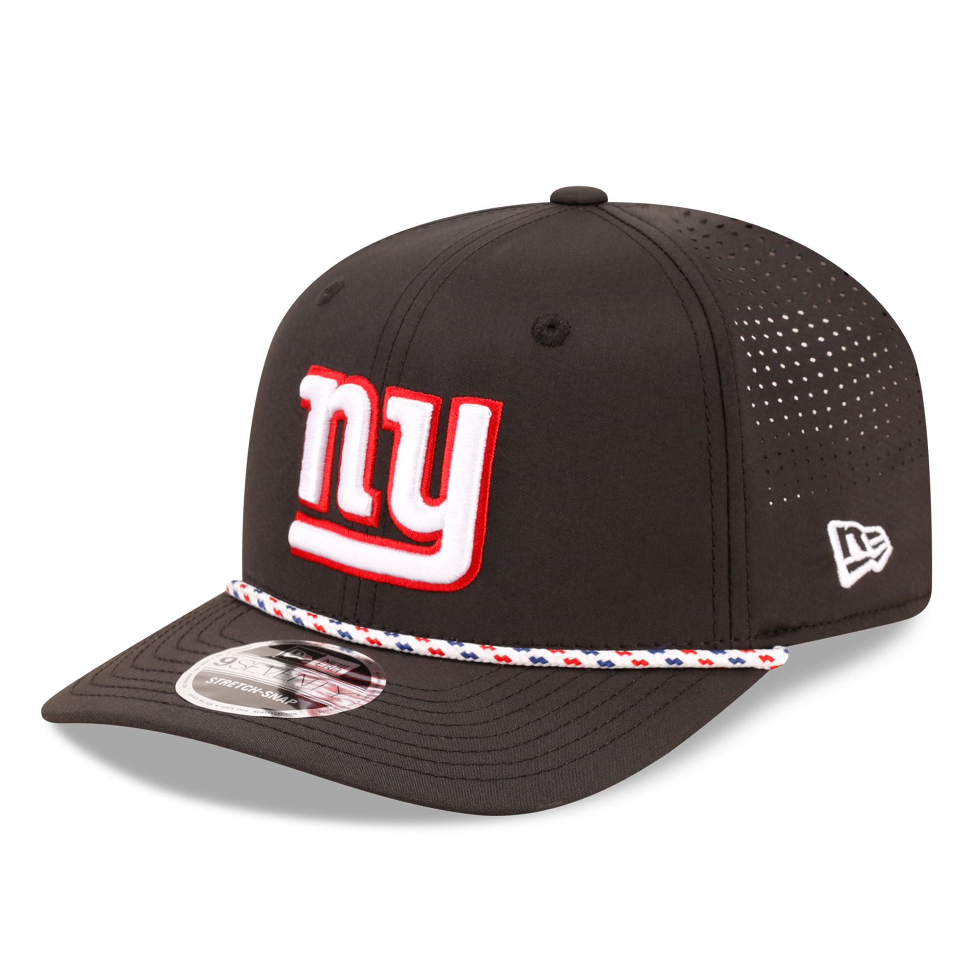 Casquette ajustable New Era noire New York Giants 9SEVENTY pour homme