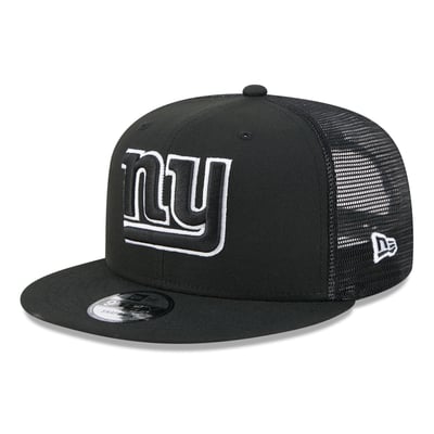 New York Giants New Era 9FIFTY Snapback Trucker Hat - Black/White