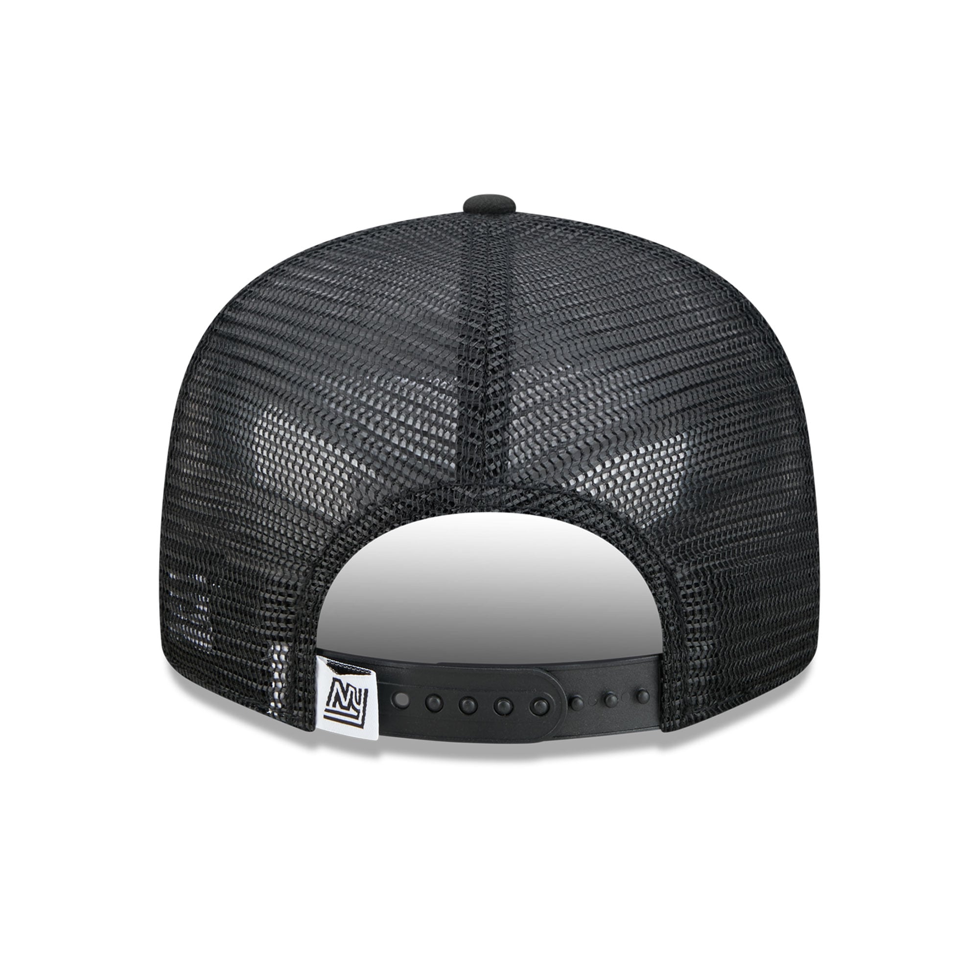 Casquette trucker snapback New Era 9FIFTY noire et blanche pour homme