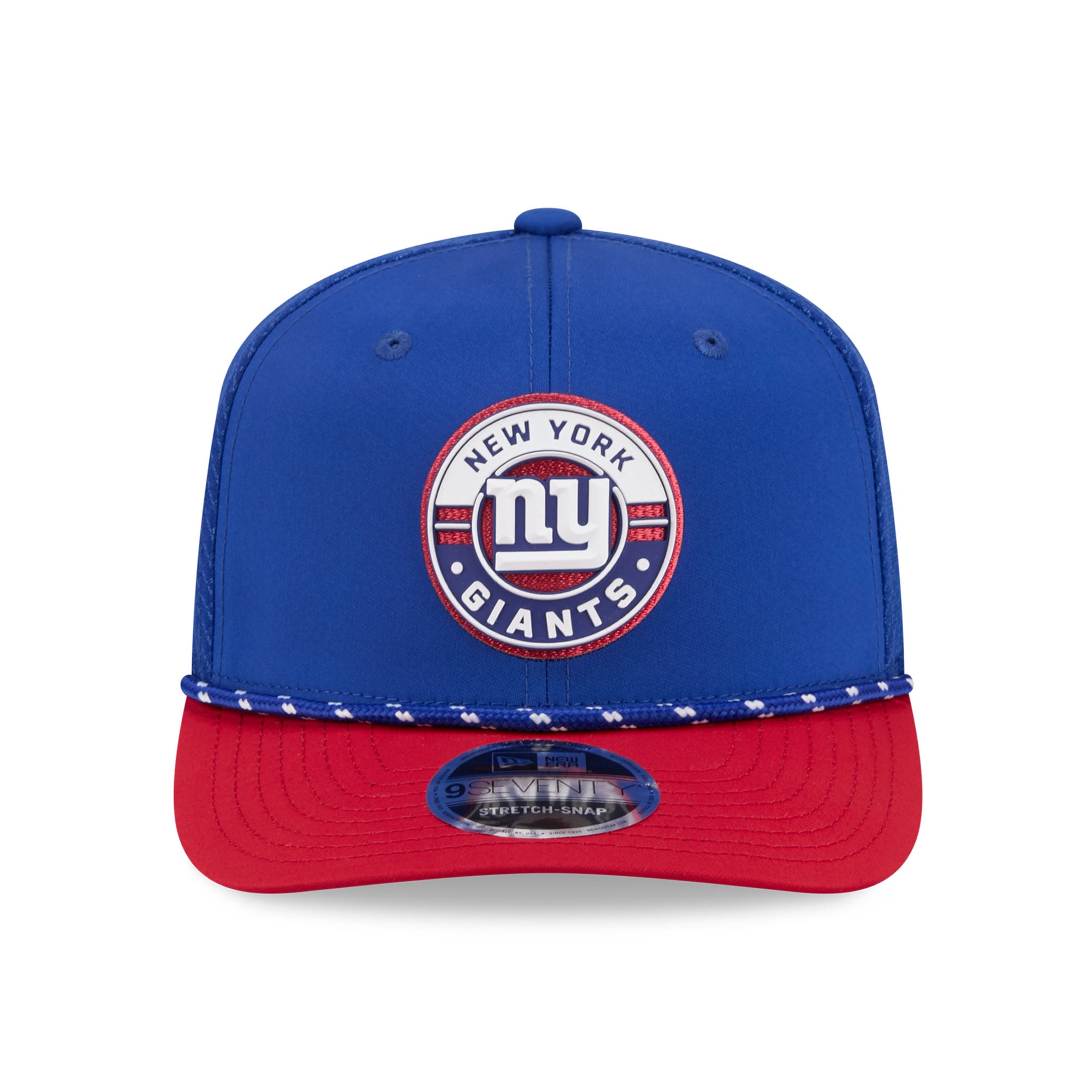 Casquette ajustable New Era bleue New York Giants Game 9SEVENTY pour homme