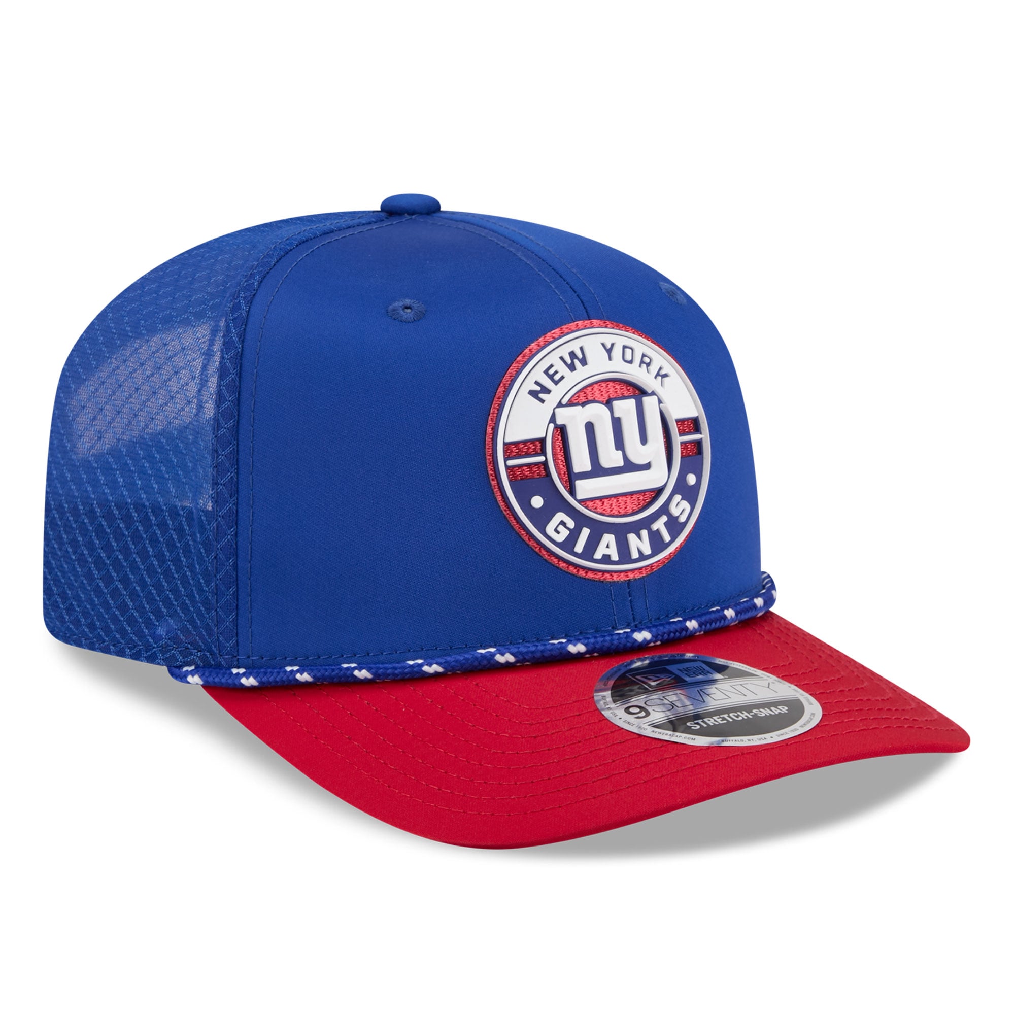 Casquette ajustable New Era bleue New York Giants Game 9SEVENTY pour homme