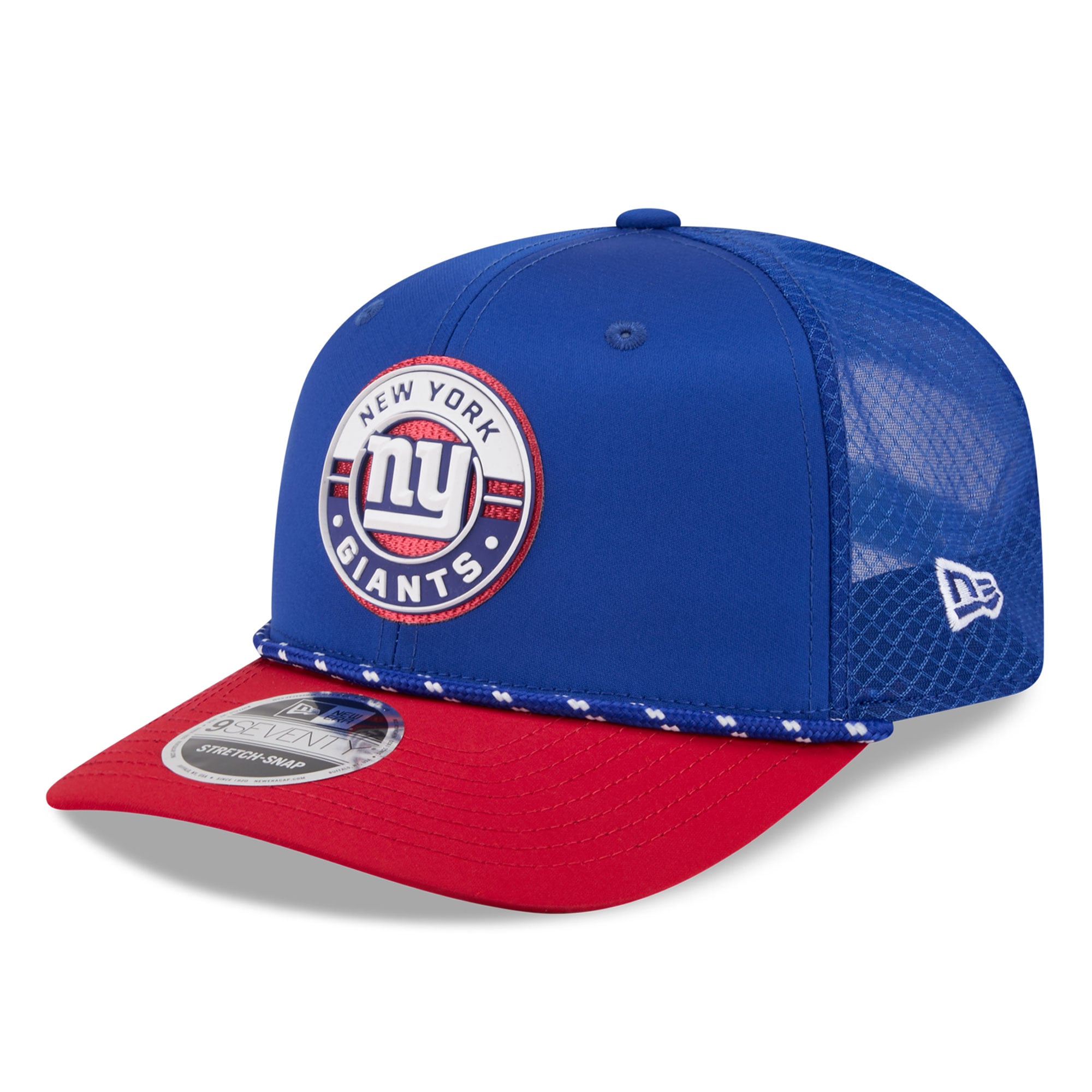 Casquette ajustable New Era bleue New York Giants Game 9SEVENTY pour homme