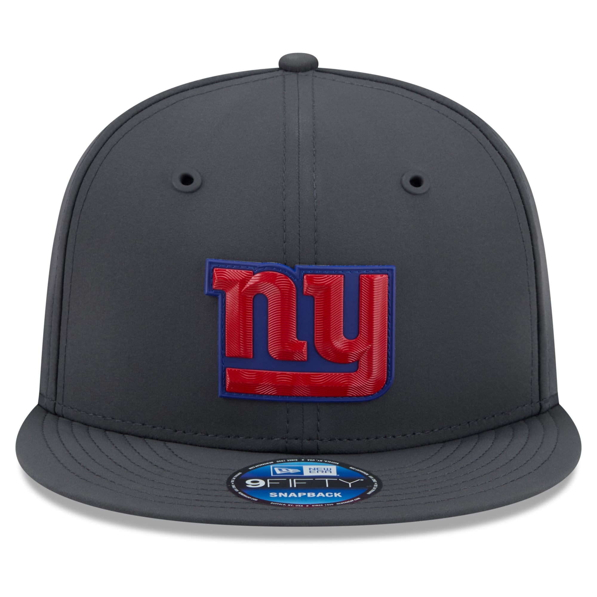 Casquette snapback New Era 9FIFTY pour homme, couleur anthracite, New York Giants 2026, idéale pour les temps froids.