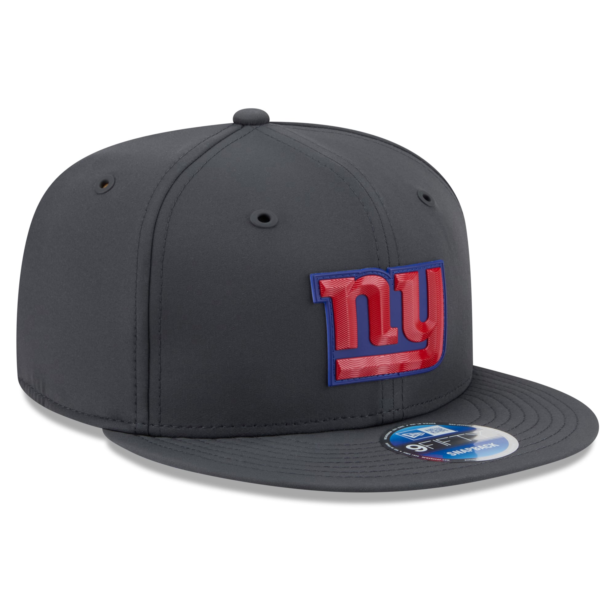 Casquette snapback New Era 9FIFTY pour homme, couleur anthracite, New York Giants 2026, idéale pour les temps froids.