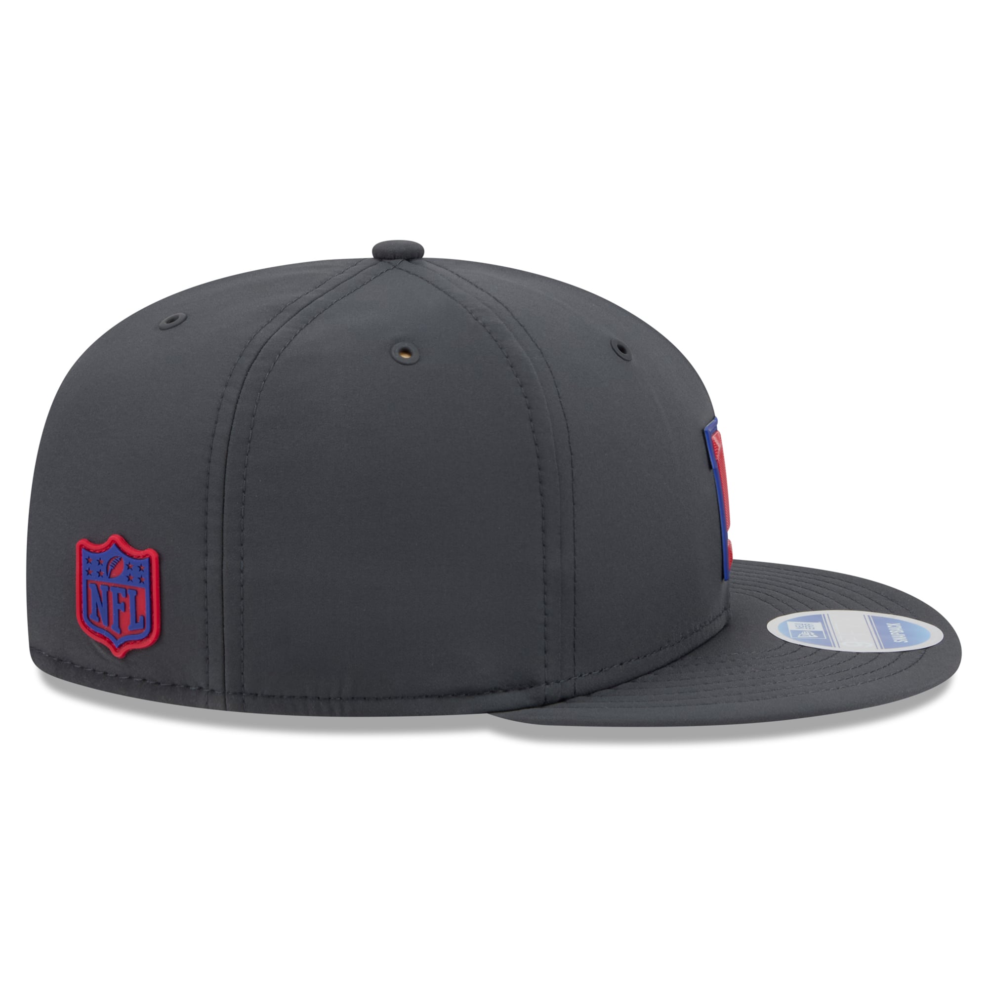 Casquette snapback New Era 9FIFTY pour homme, couleur anthracite, New York Giants 2026, idéale pour les temps froids.