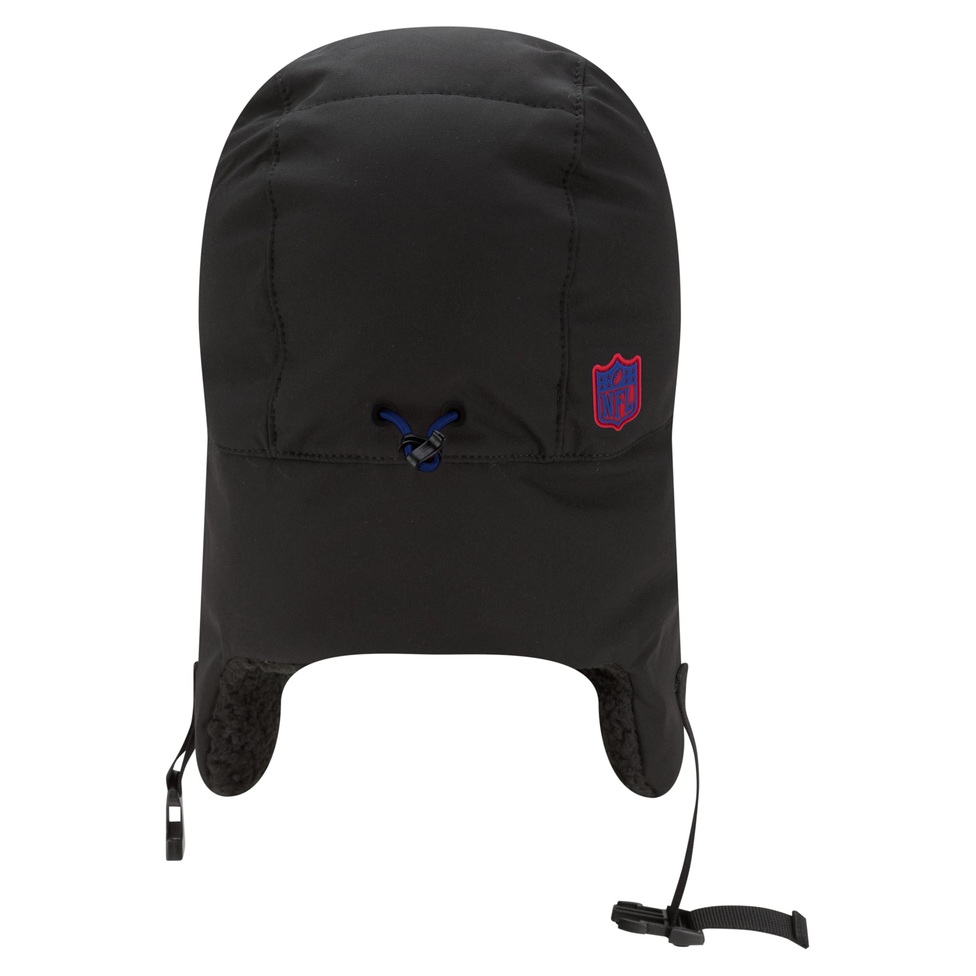 Casquette trappeur New Era anthracite pour homme, New York Giants 2026, idéale pour les temps froids.