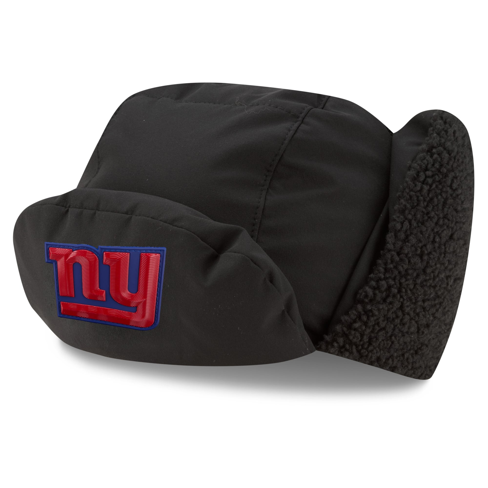 Casquette trappeur New Era anthracite pour homme, New York Giants 2026, idéale pour les temps froids.