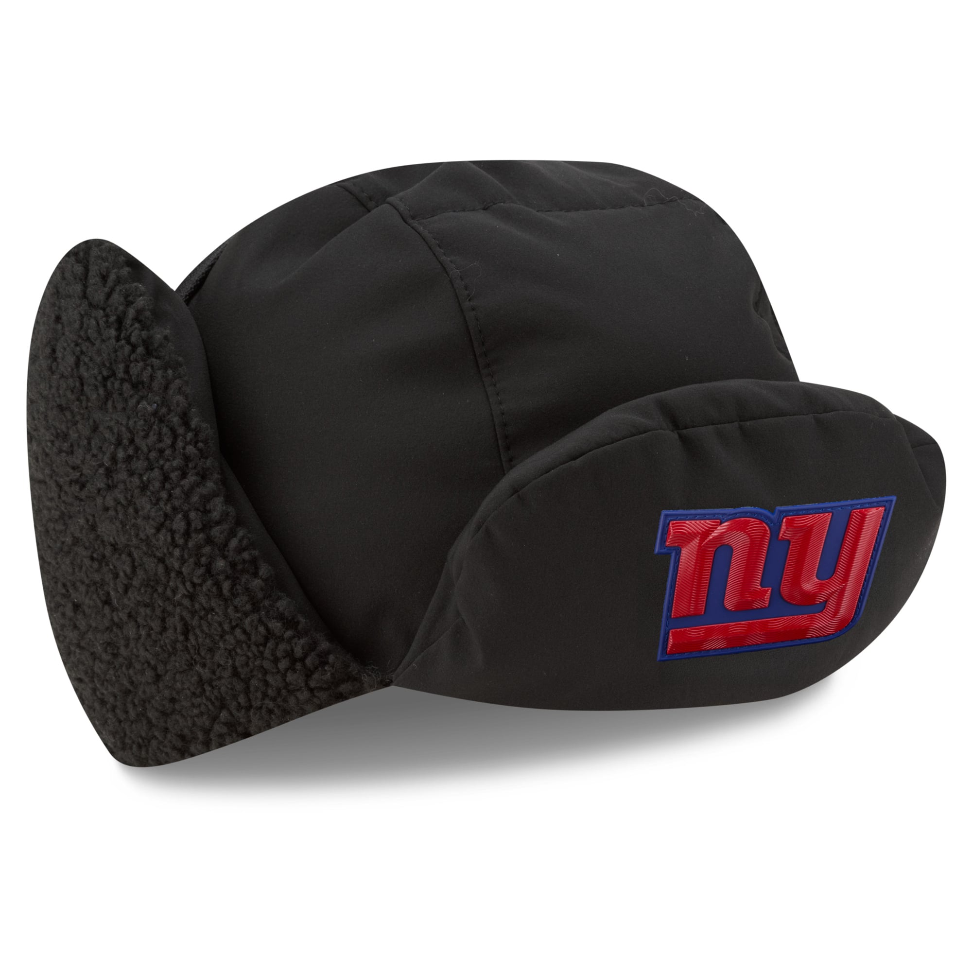 Casquette trappeur New Era anthracite pour homme, New York Giants 2026, idéale pour les temps froids.