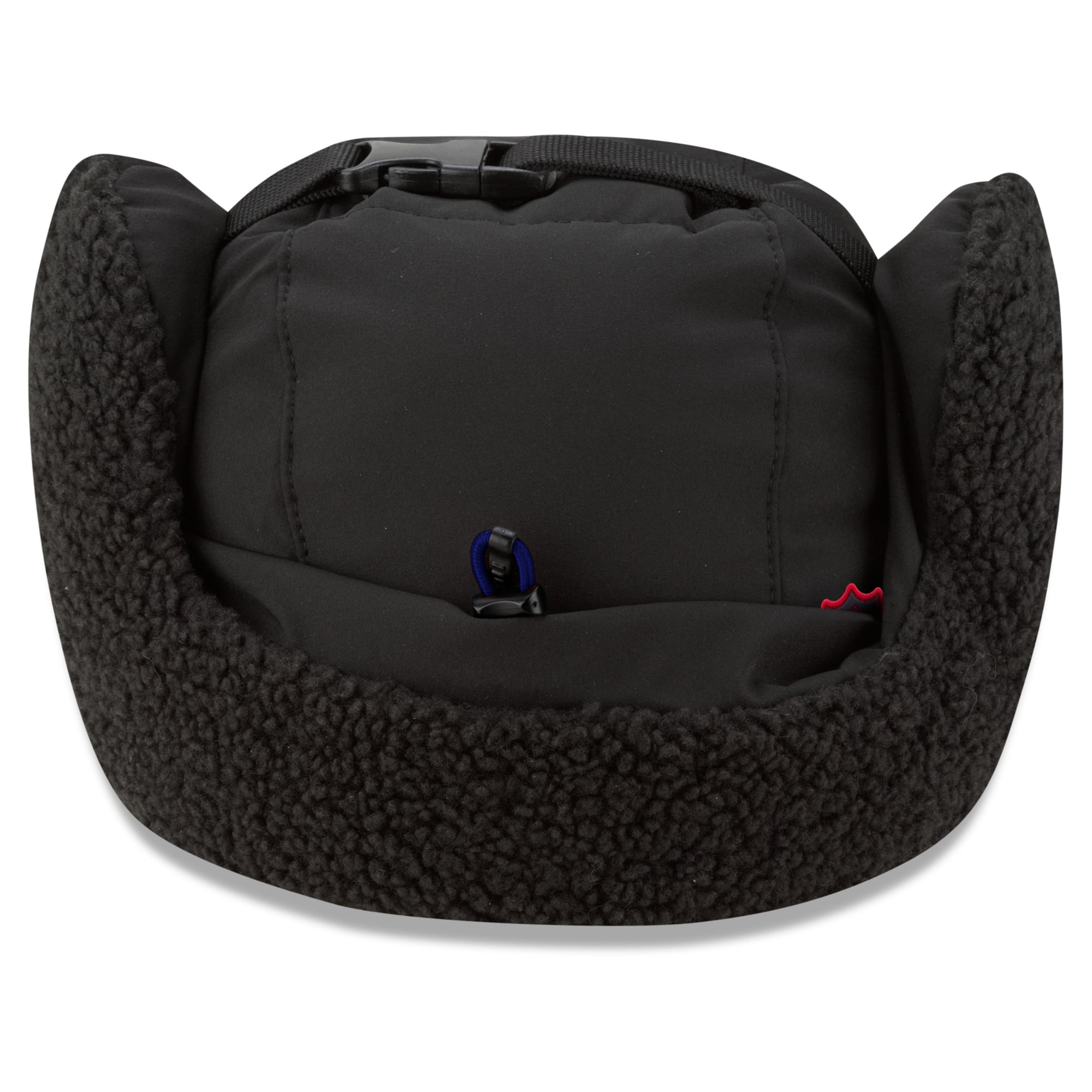 Casquette trappeur New Era anthracite pour homme, New York Giants 2026, idéale pour les temps froids.