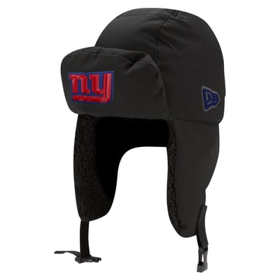 New York Giants New Era 2026 Sideline Cold Weather  Trapper Hat - Charcoal