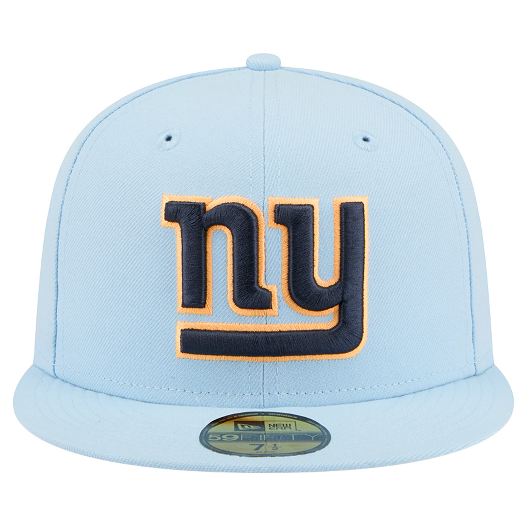 Casquette ajustée New Era Coastal Blue York Giants 59FIFTY pour homme