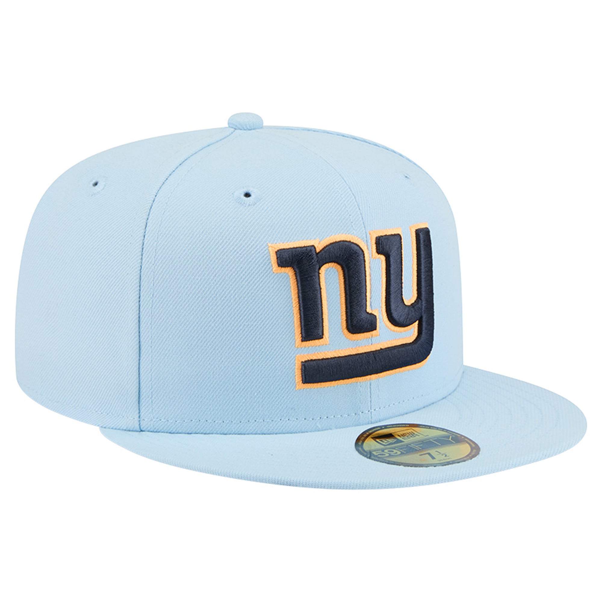 Casquette ajustée New Era Coastal Blue York Giants 59FIFTY pour homme