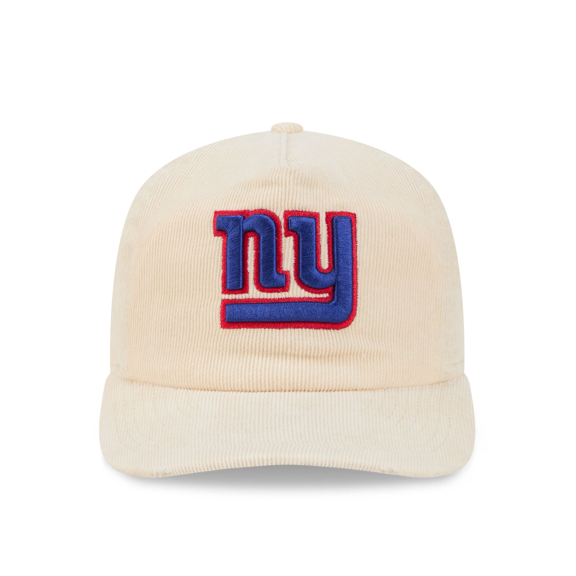 Men's New Era Cream New York Giants Corduroy 19TWENTY Adjustable Hat