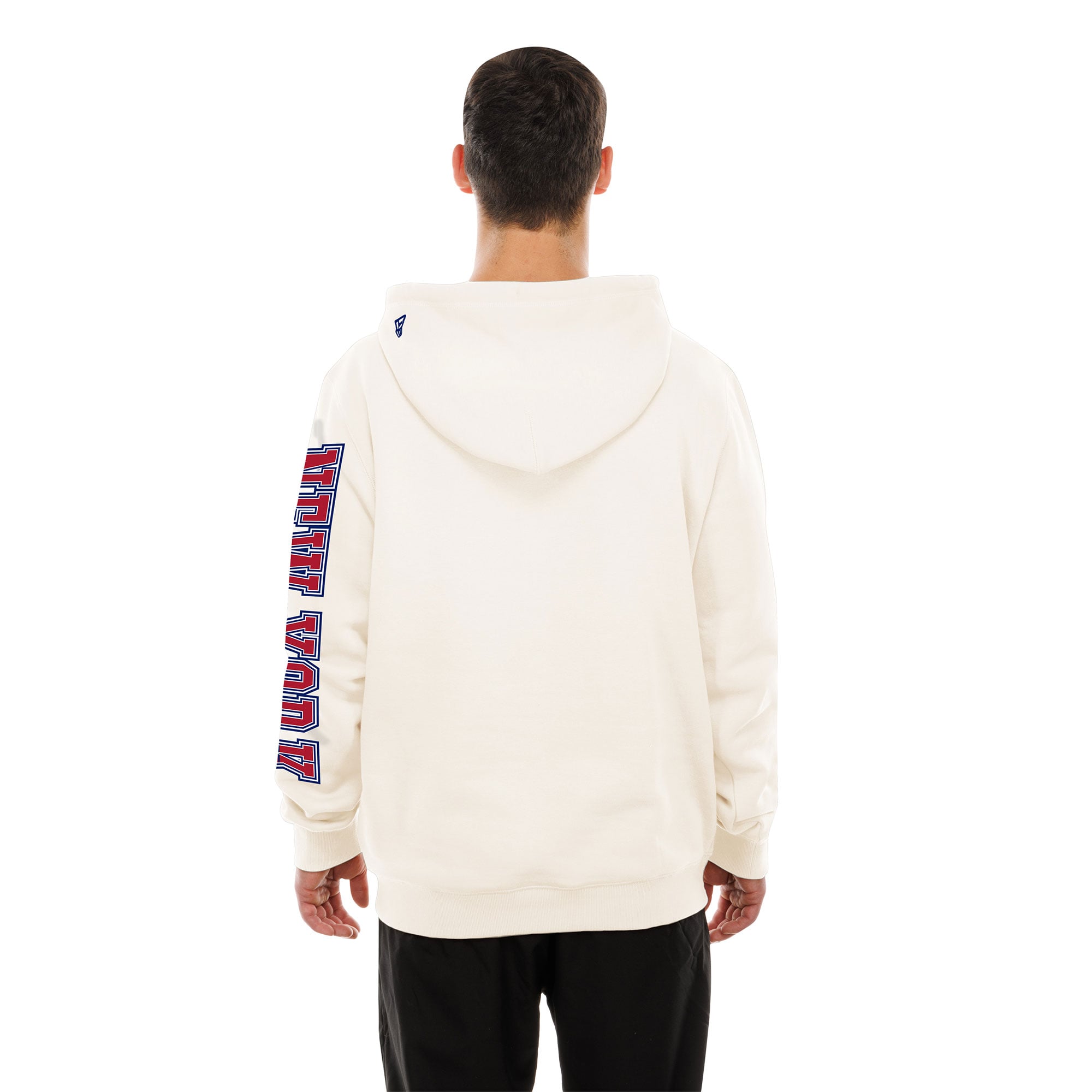 Sweat à capuche New Era crème York Giants Dune Dust pour homme