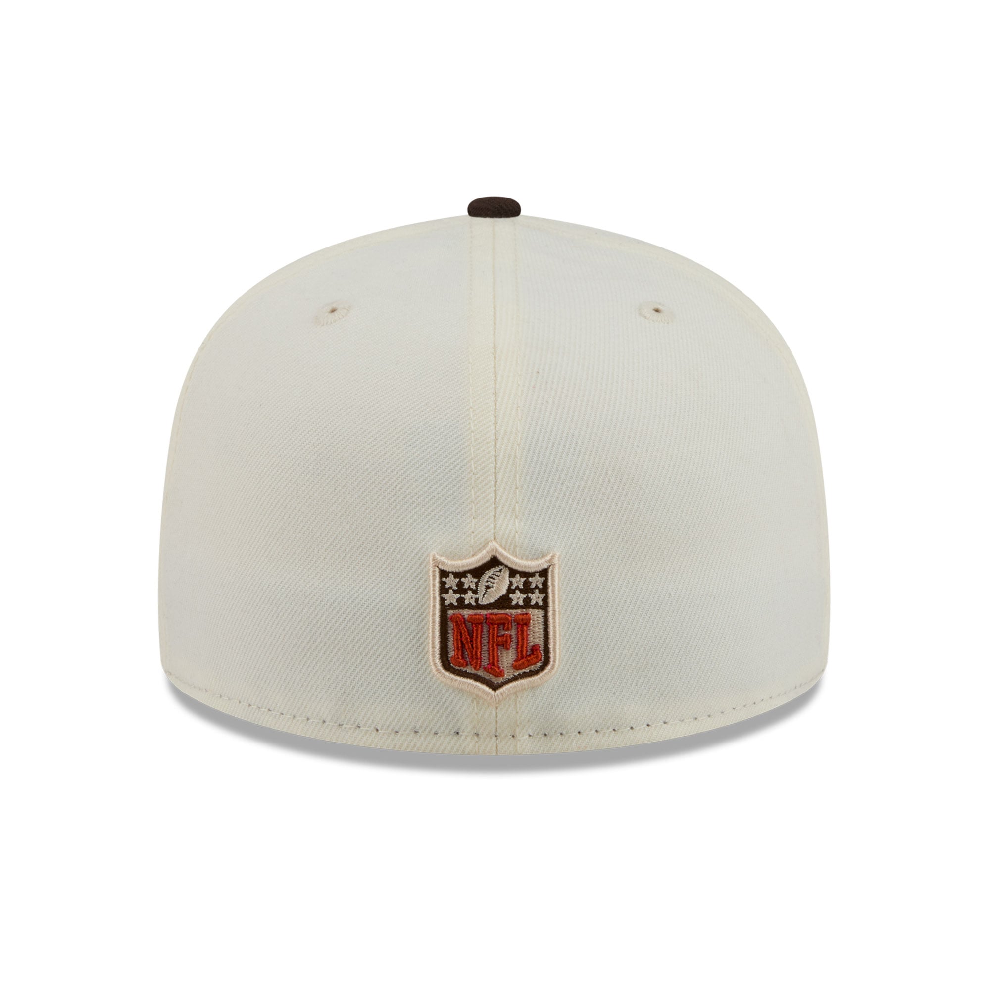 Men's New Era Cream/Brown York Giants Pumpkin Spice 59FIFTY Fitted Hat