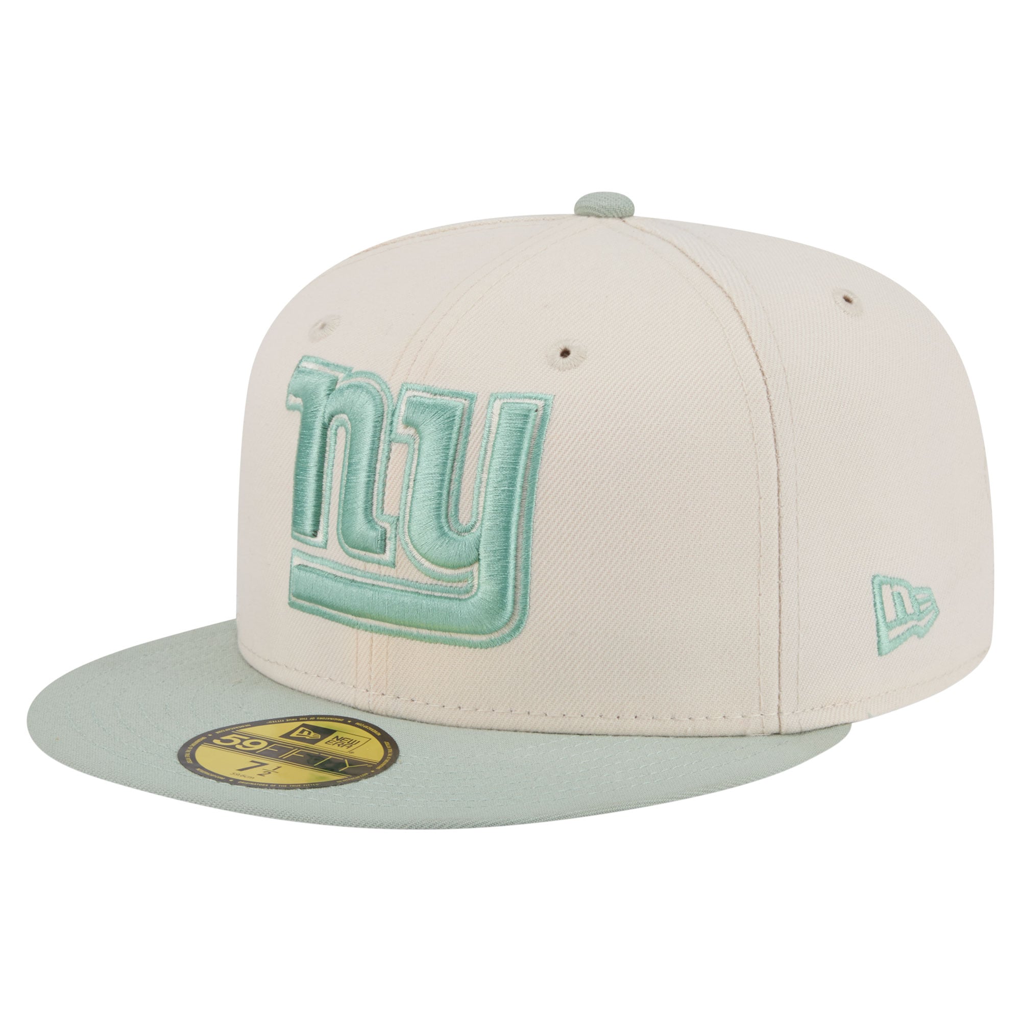 Men's New Era Light Green/Olive York Giants Color Pack 59FIFTY Fitted Hat