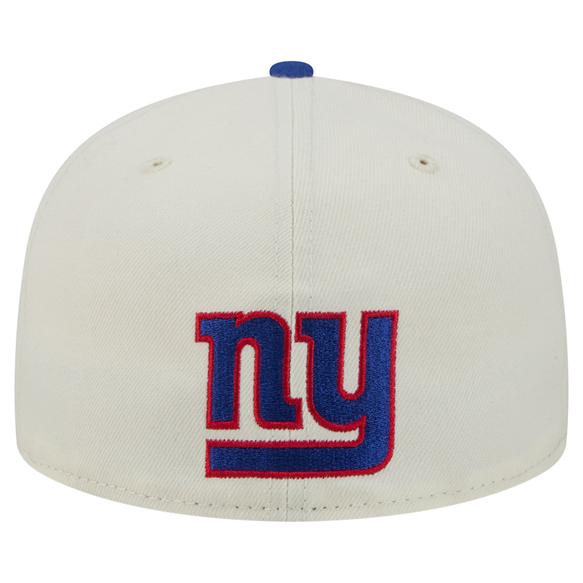 Casquette ajustée New Era Deceptor 59FIFTY crème/bleu roi pour homme