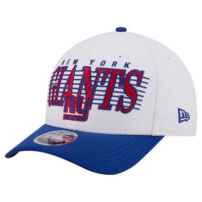 New York Giants New Era Loyal 9FORTY M-Crown Adjustable Hat - White
