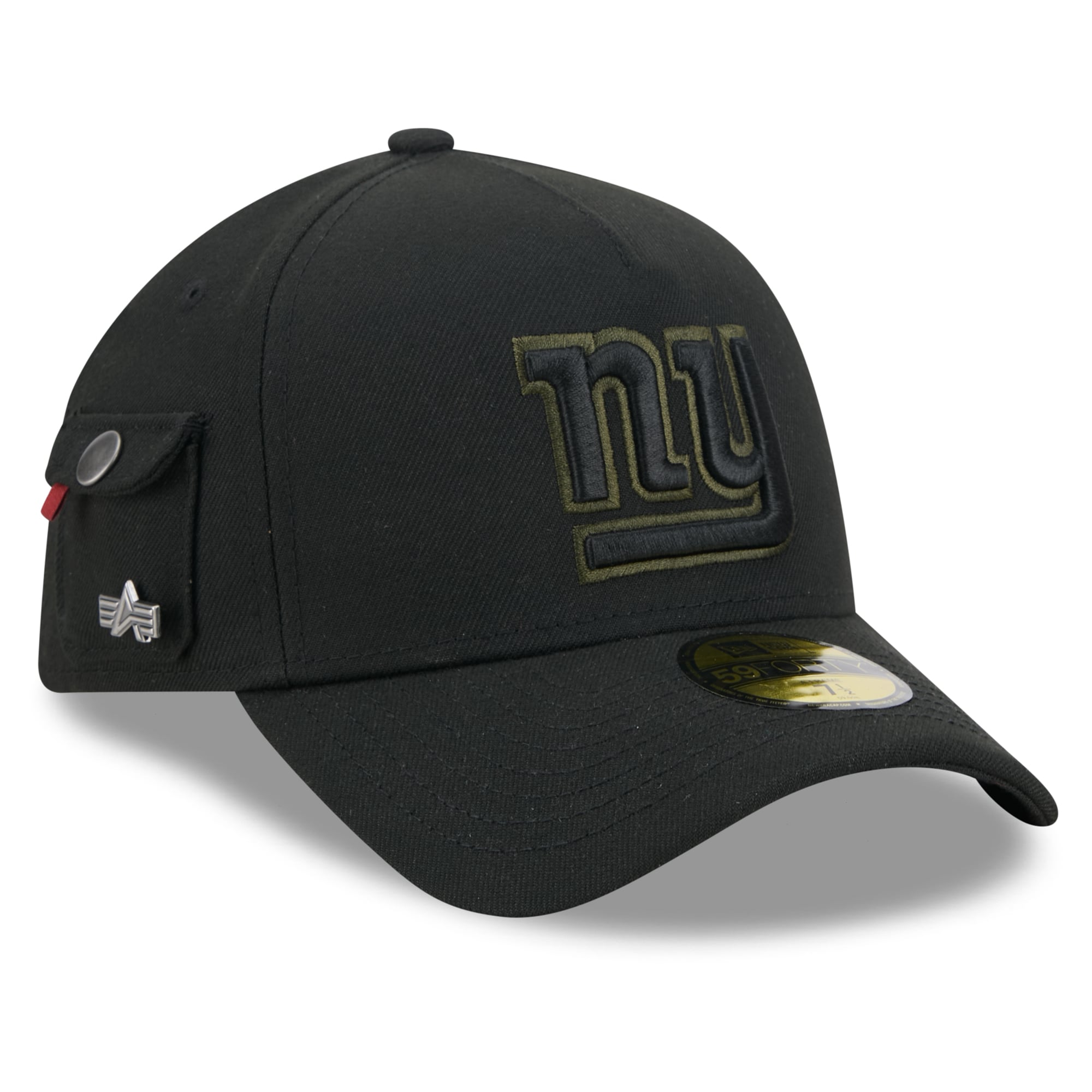 Casquette ajustée New Era x Alpha Industries noire York Giants 59FORTY pour homme