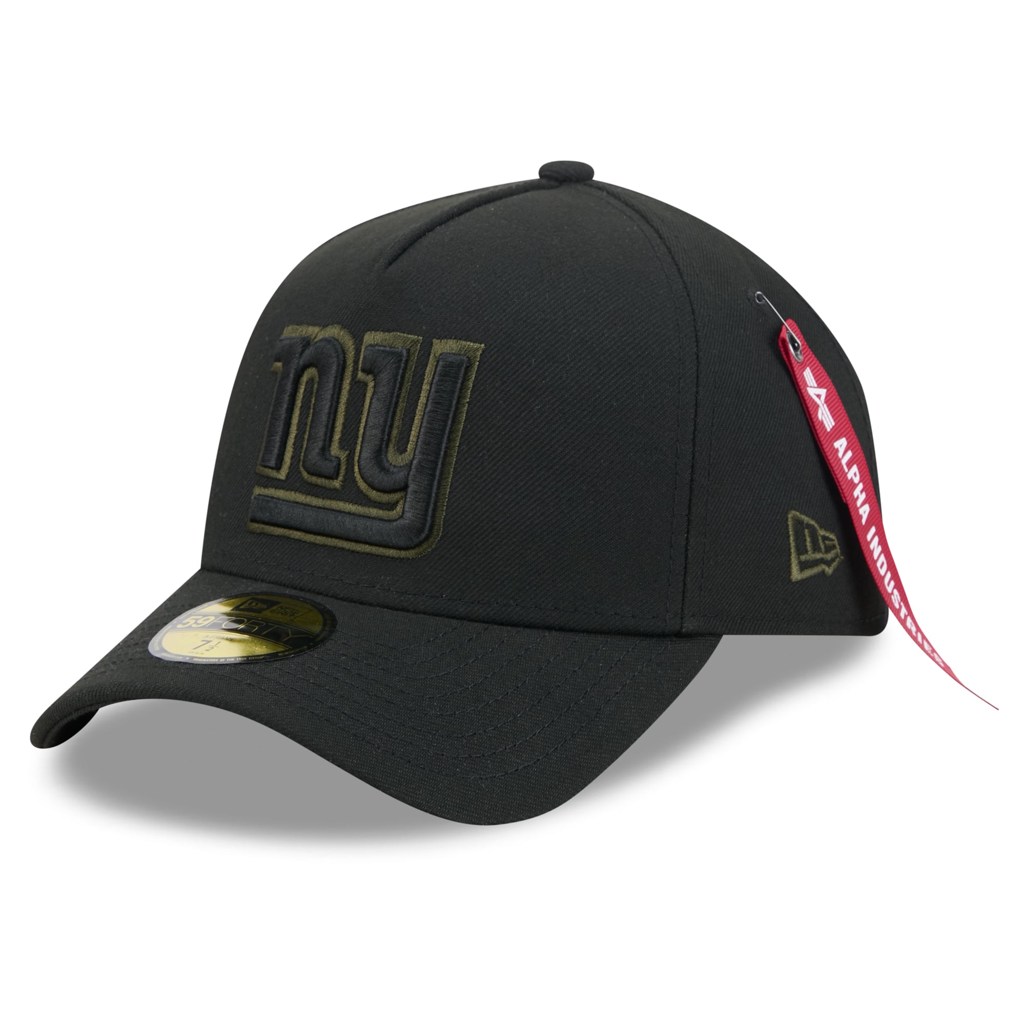 Casquette ajustée New Era x Alpha Industries noire York Giants 59FORTY pour homme