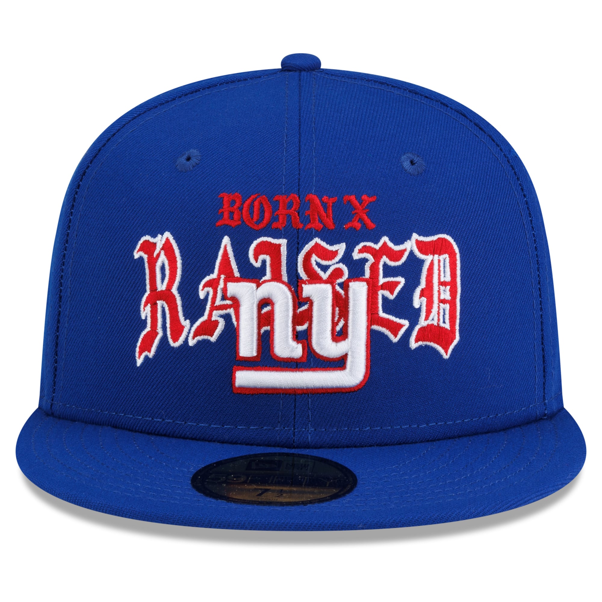 Casquette ajustée New Era x Born Raised Royal York Giants 59FIFTY pour homme