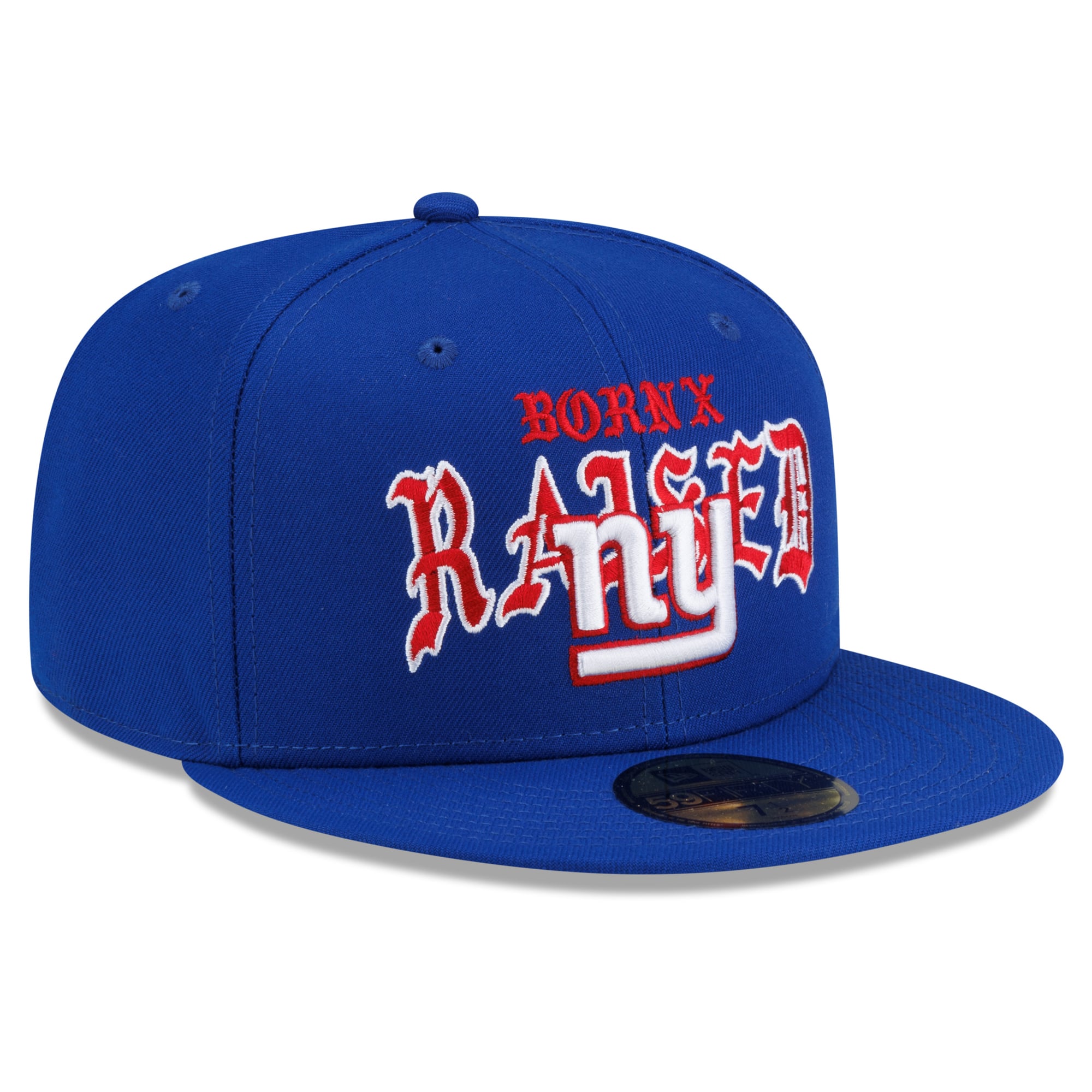 Casquette ajustée New Era x Born Raised Royal York Giants 59FIFTY pour homme
