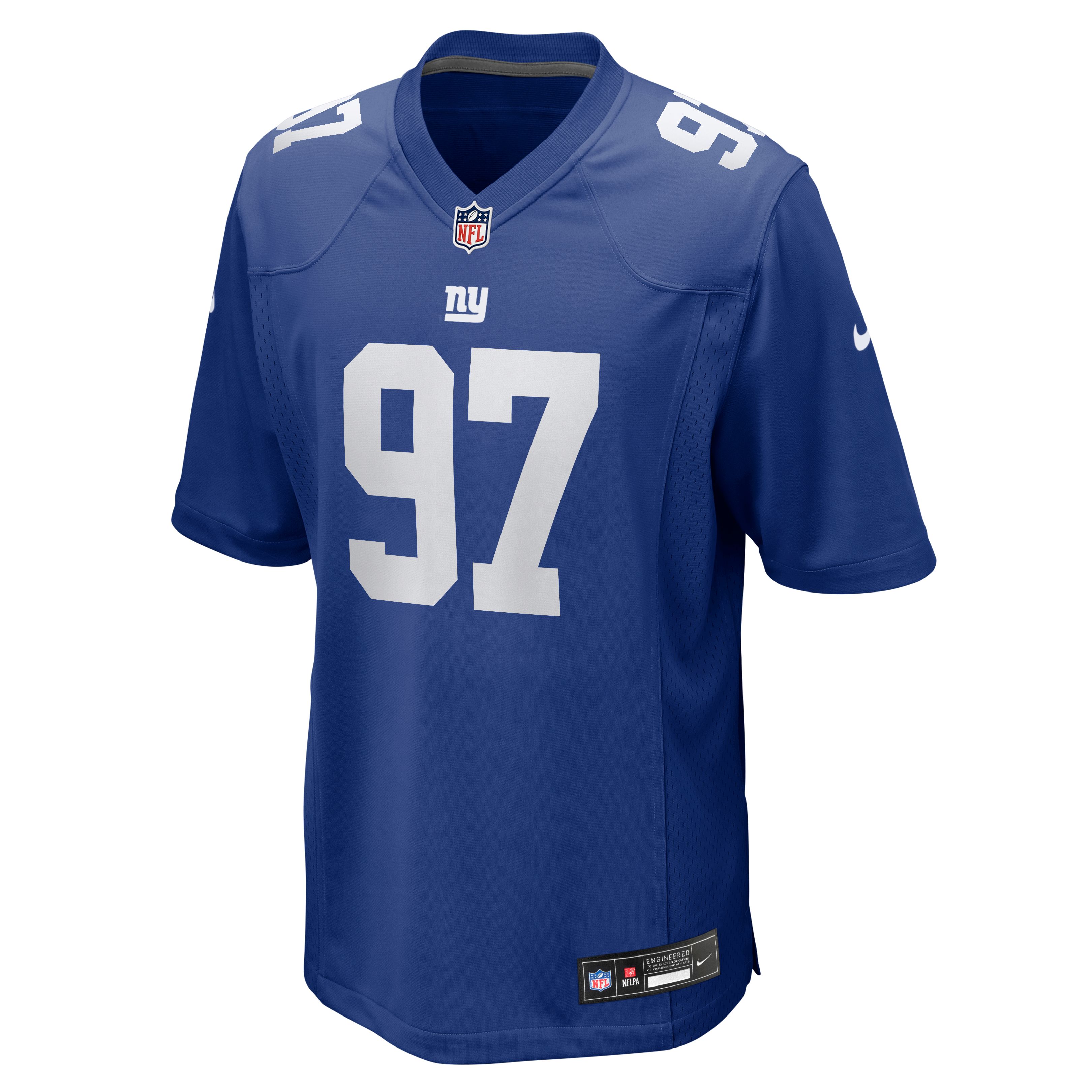 Men's Nike Bobby Jamison-Travis Royal New York Giants Team Game Jersey