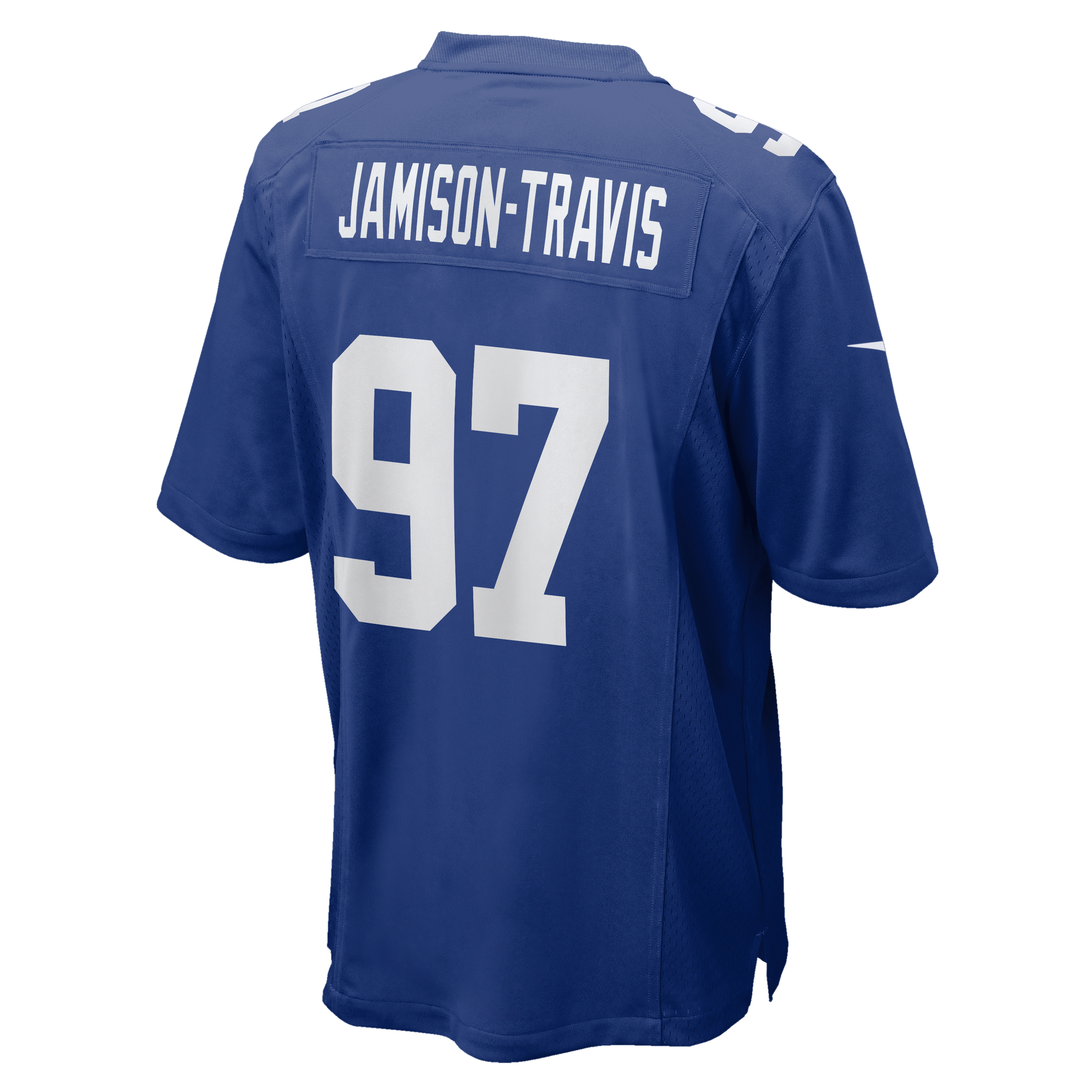 Men's Nike Bobby Jamison-Travis Royal New York Giants Team Game Jersey