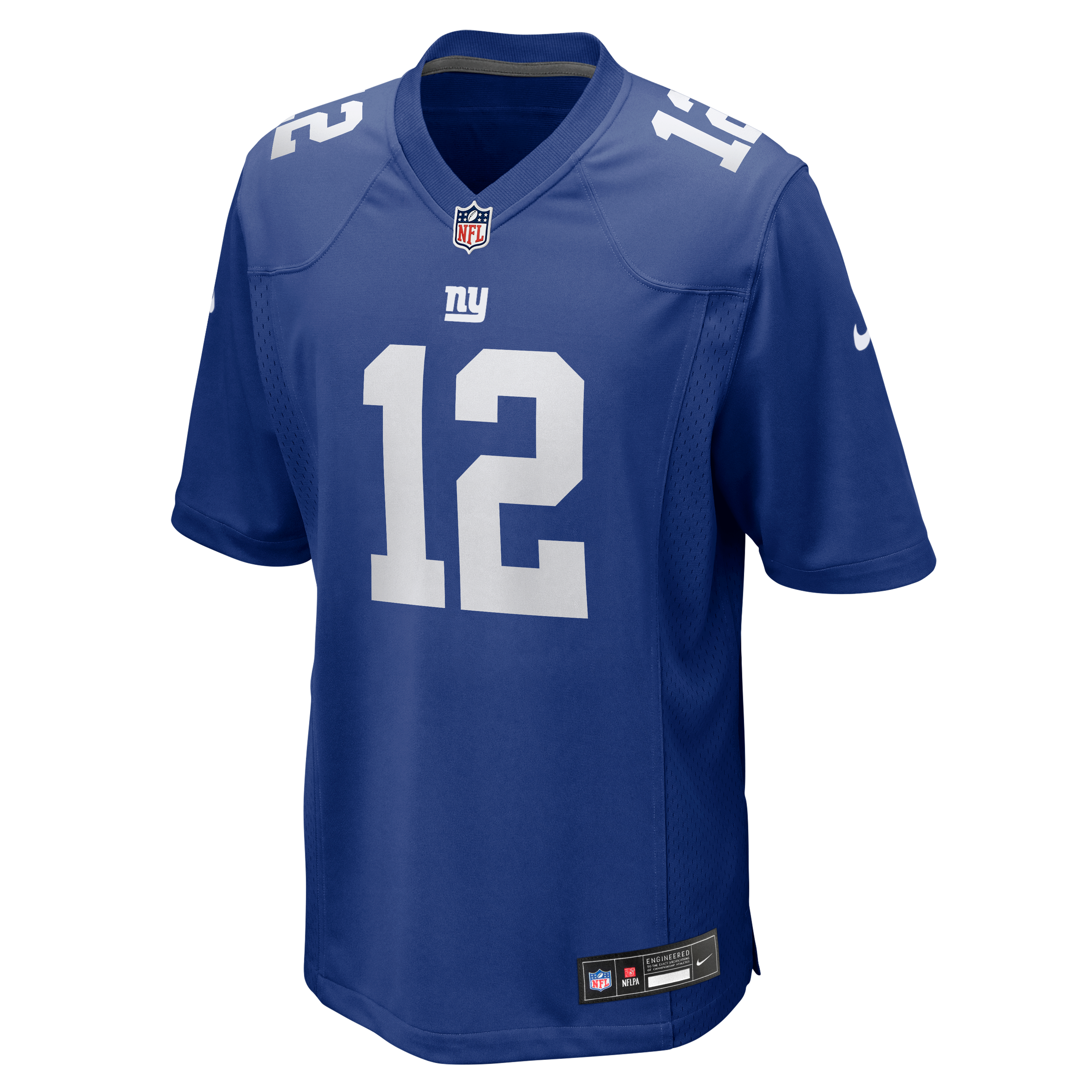 Men's Nike Colton Hood Royal New York Giants Team Game Jersey