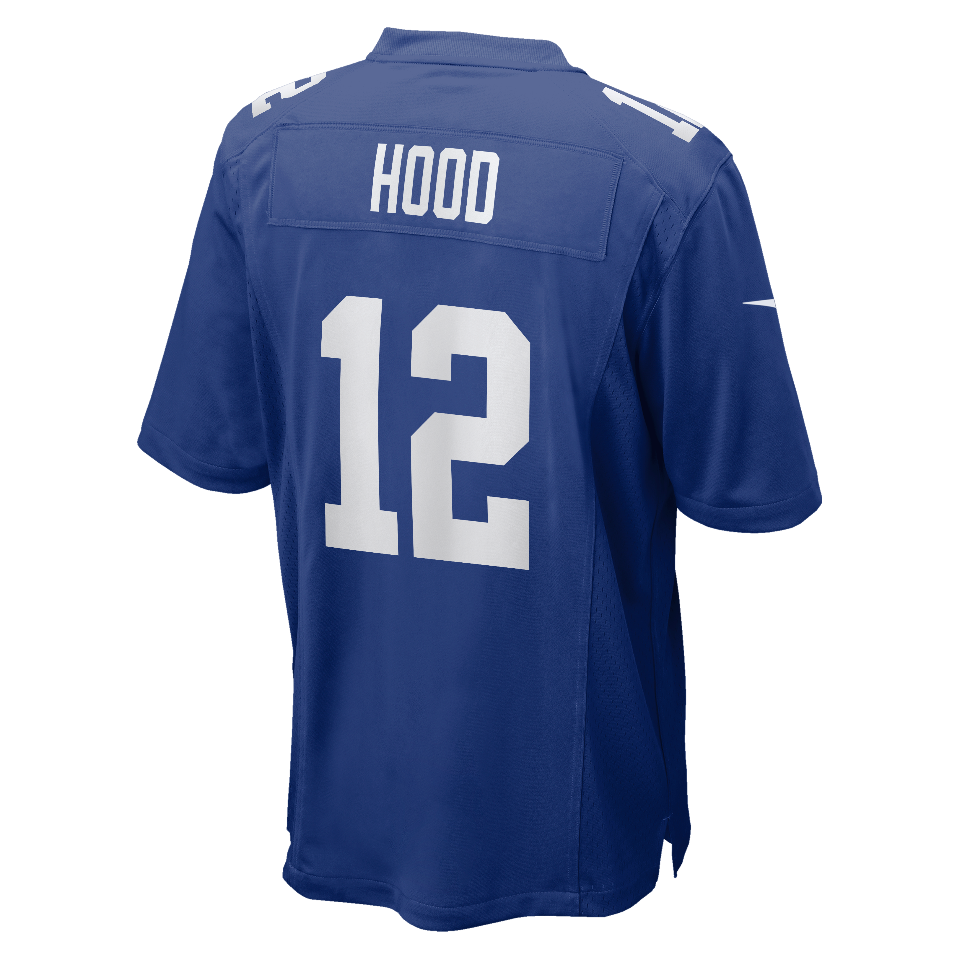 Men's Nike Colton Hood Royal New York Giants Team Game Jersey