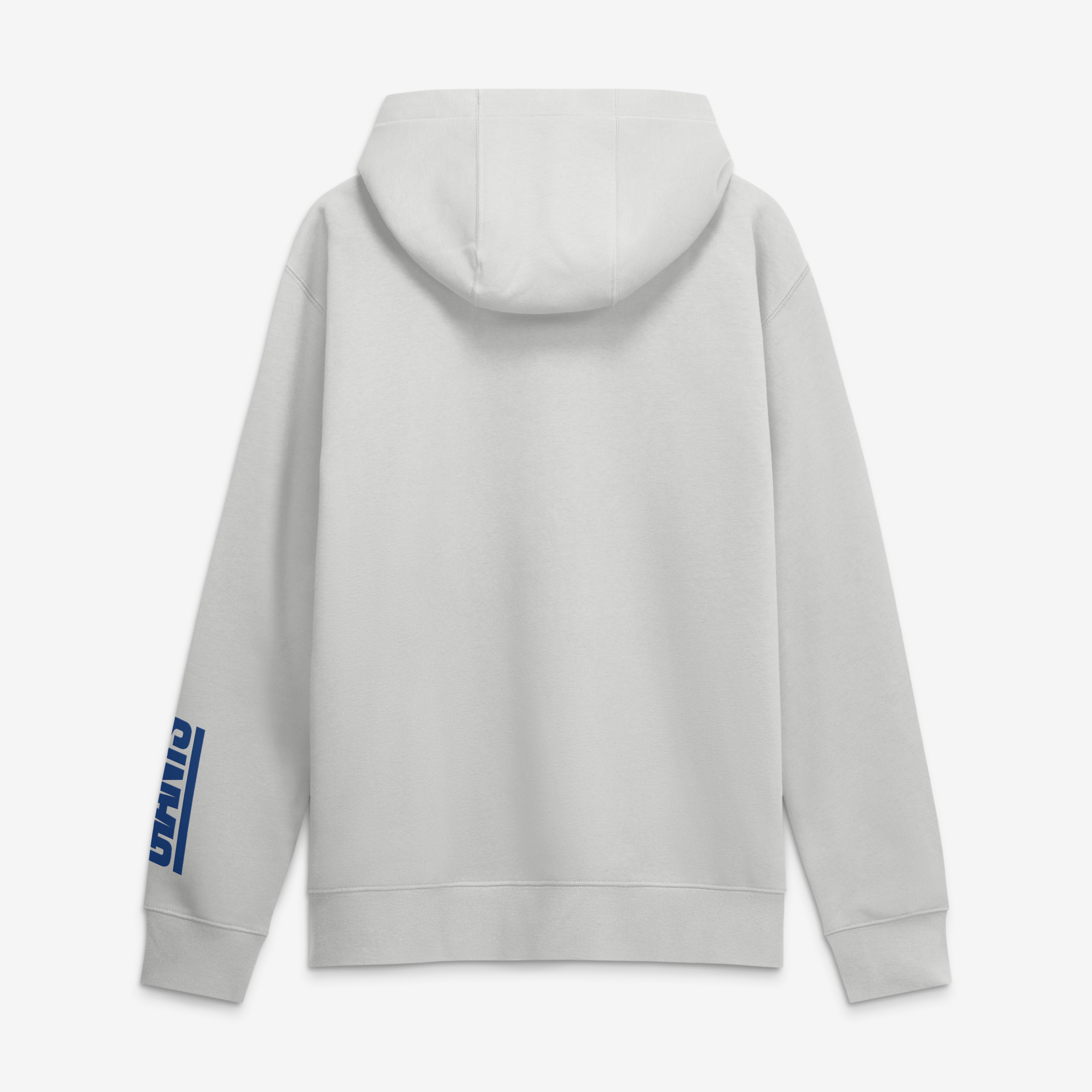Sweat à capuche zippé Nike Cool Down Club gris pour homme, New York Giants