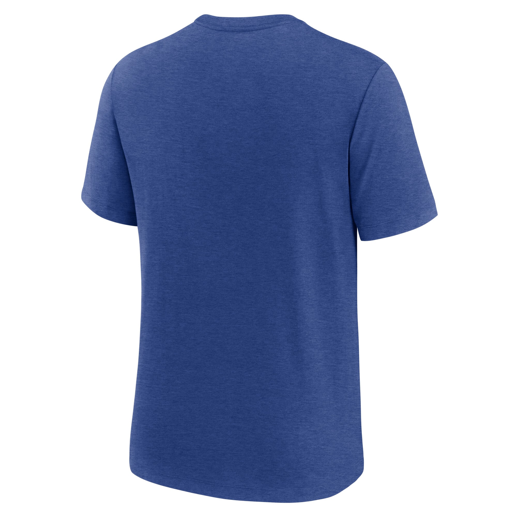 Men's Nike Heather Royal New York Giants Long Pass Tri-Blend T-Shirt