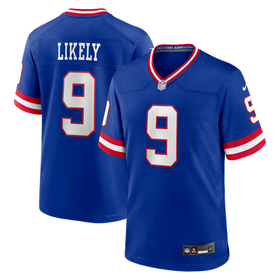 Isaiah Likely New York Giants Nike Alternate Legacy Game Jersey - Royal