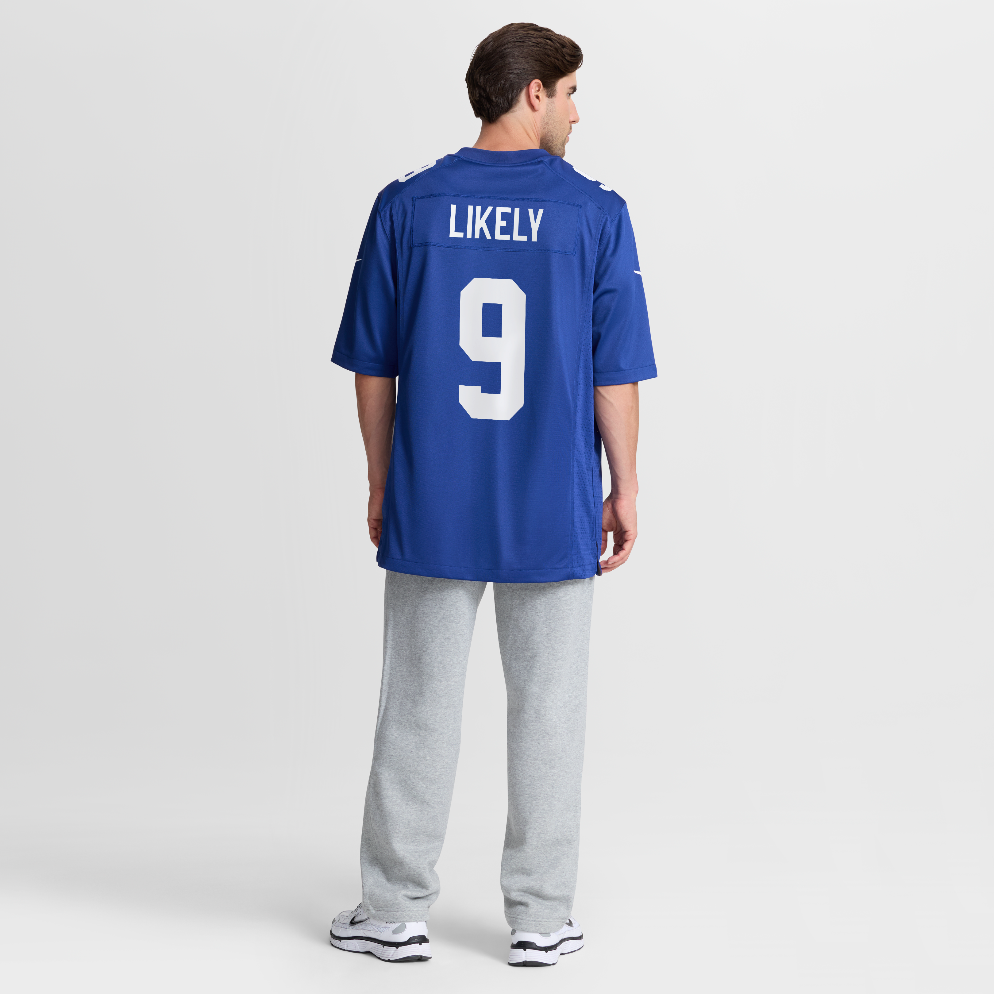Maillot de match Nike Isaiah Likely Royal des Giants New York pour homme
