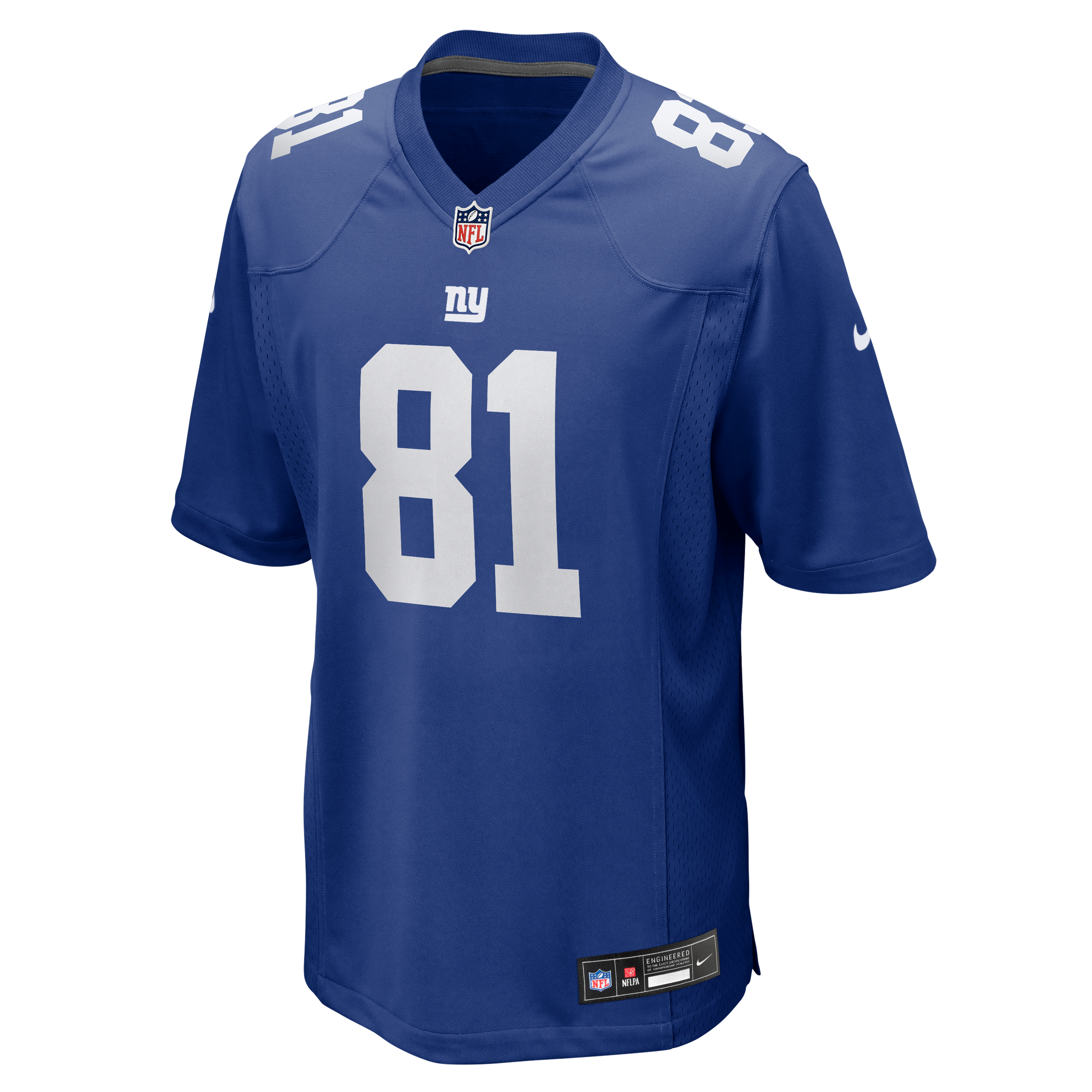 Maillot de match Nike Jalin Hyatt Royal des Giants New York pour homme