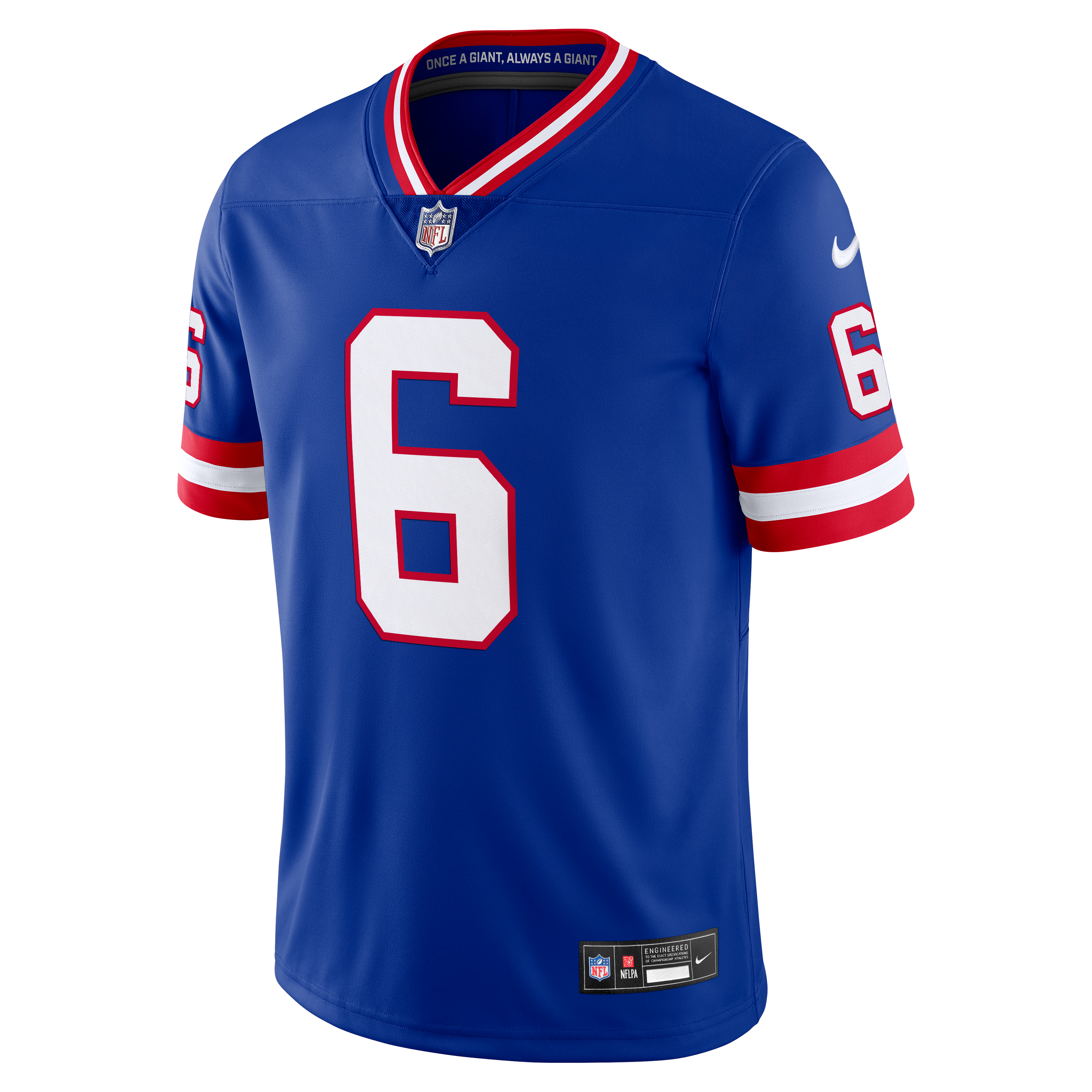 Maillot Nike Jaxson Dart Royal New York Giants Alternate Legacy Vapor Untouchable Stitched Limited pour homme