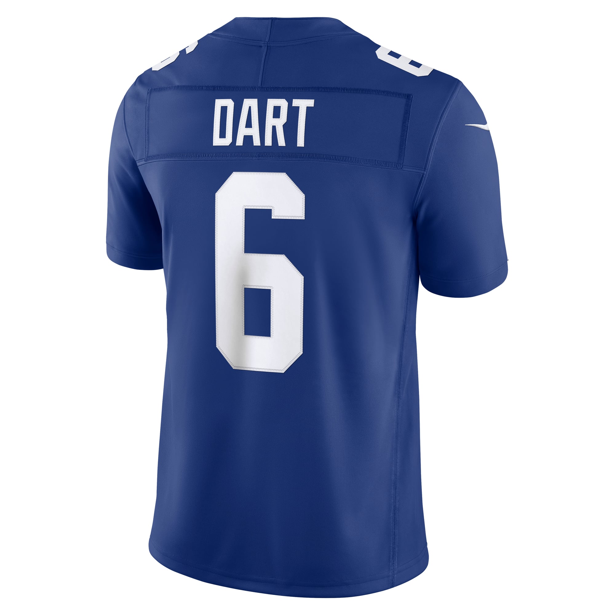 Maillot Nike Jaxson Dart Royal New York Giants Team Vapor F.U.S.E. Stitched Limited pour homme