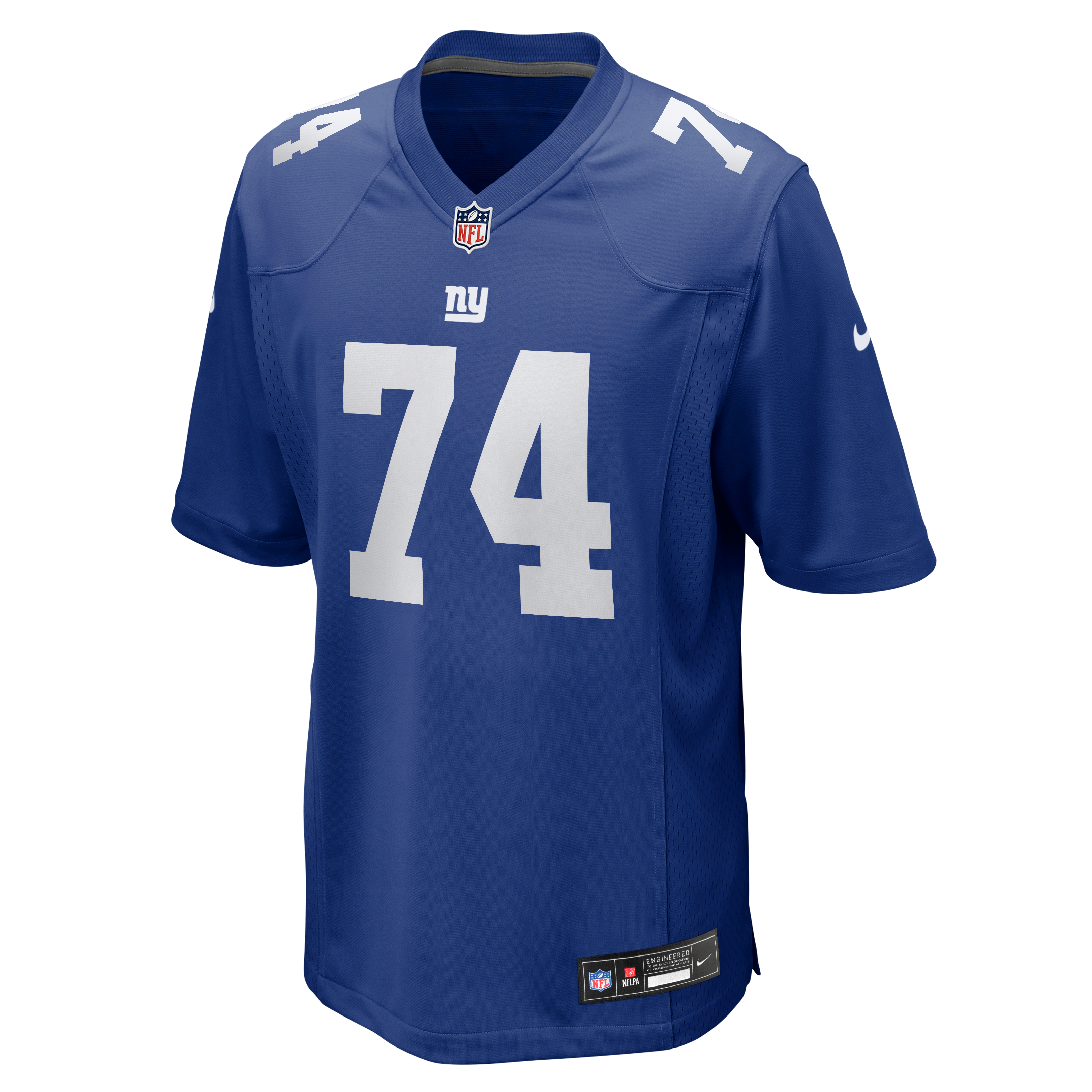 Maillot de match Nike J.C. Davis Royal des Giants New York pour homme