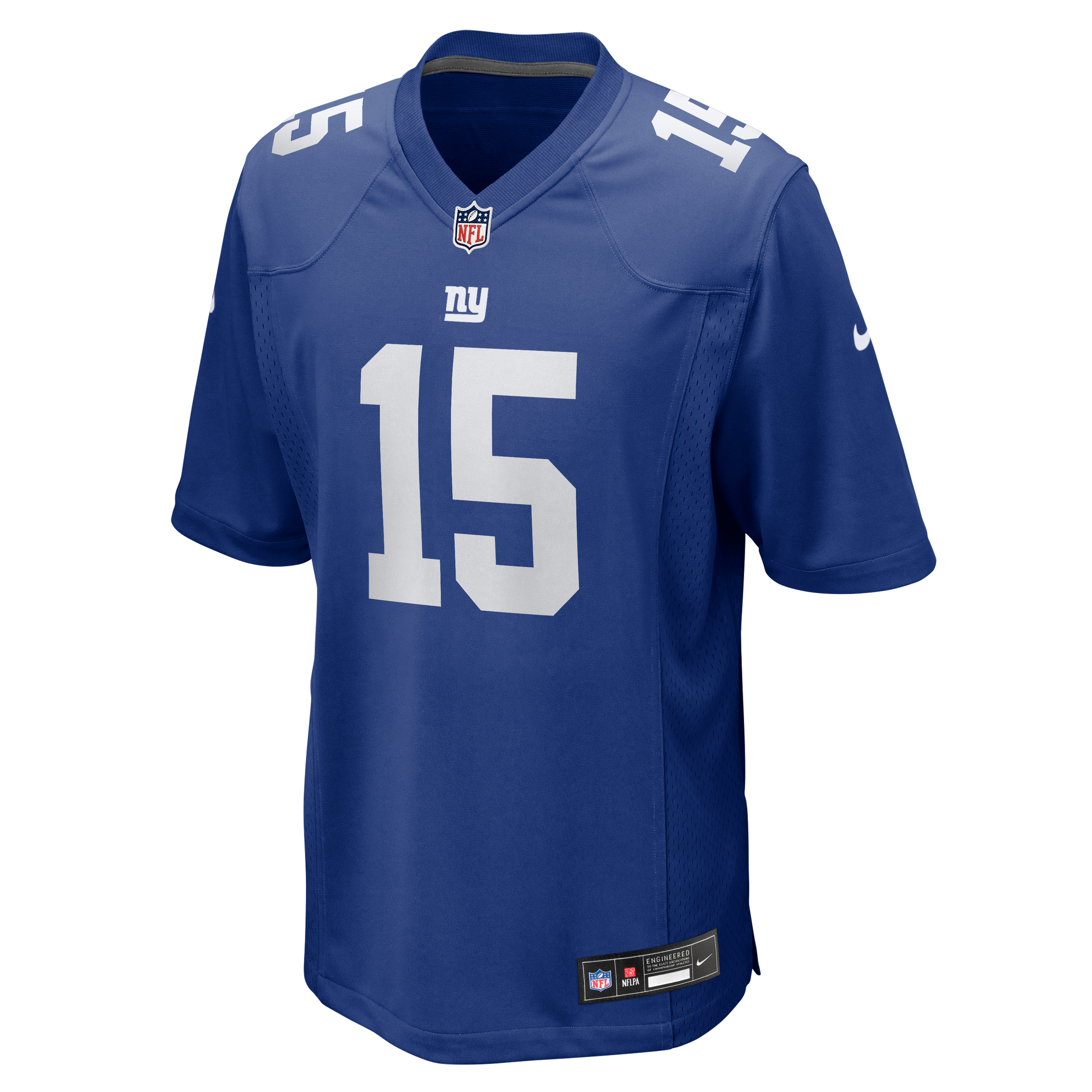Men's Nike Jordan Stout Royal New York Giants Team Game Jersey