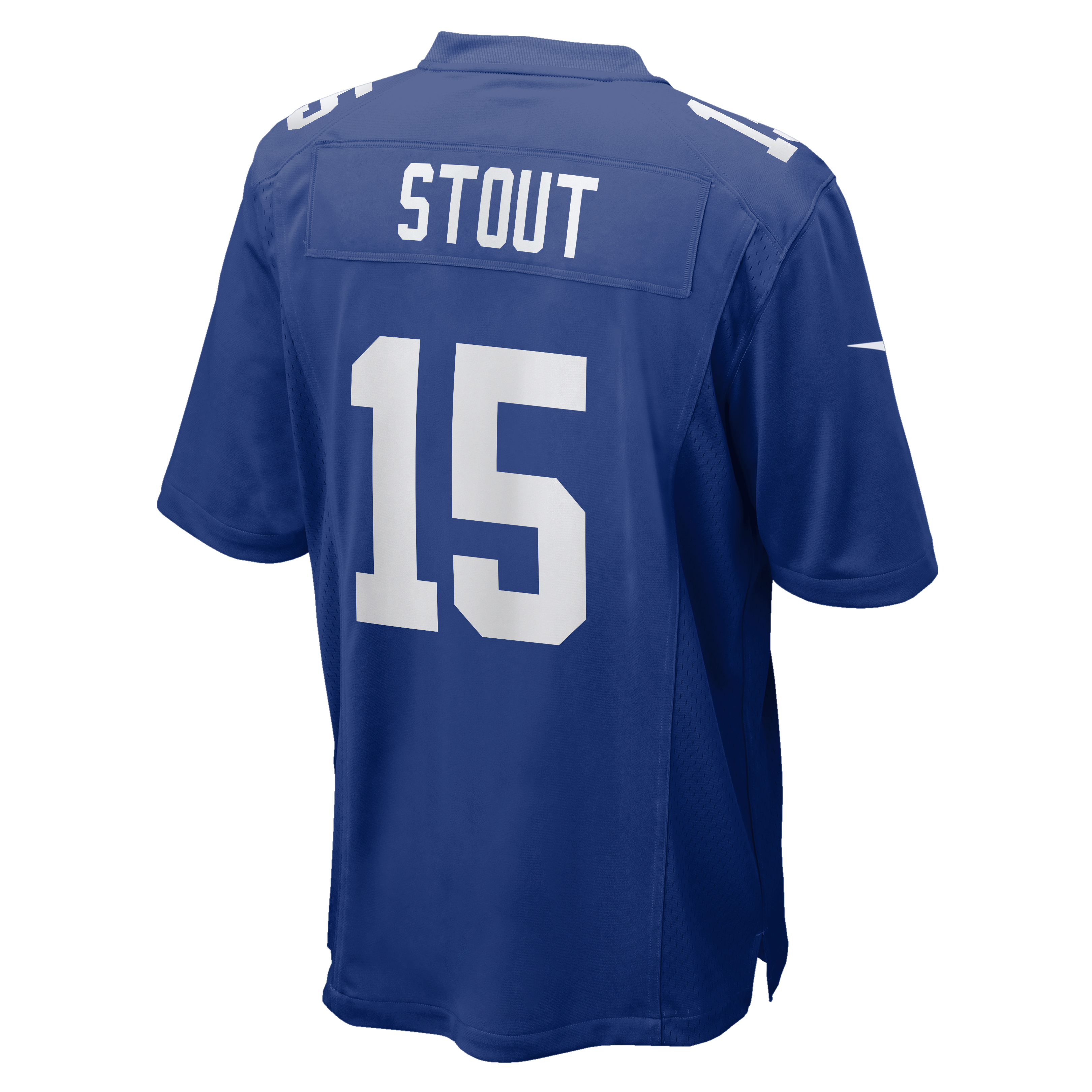 Men's Nike Jordan Stout Royal New York Giants Team Game Jersey