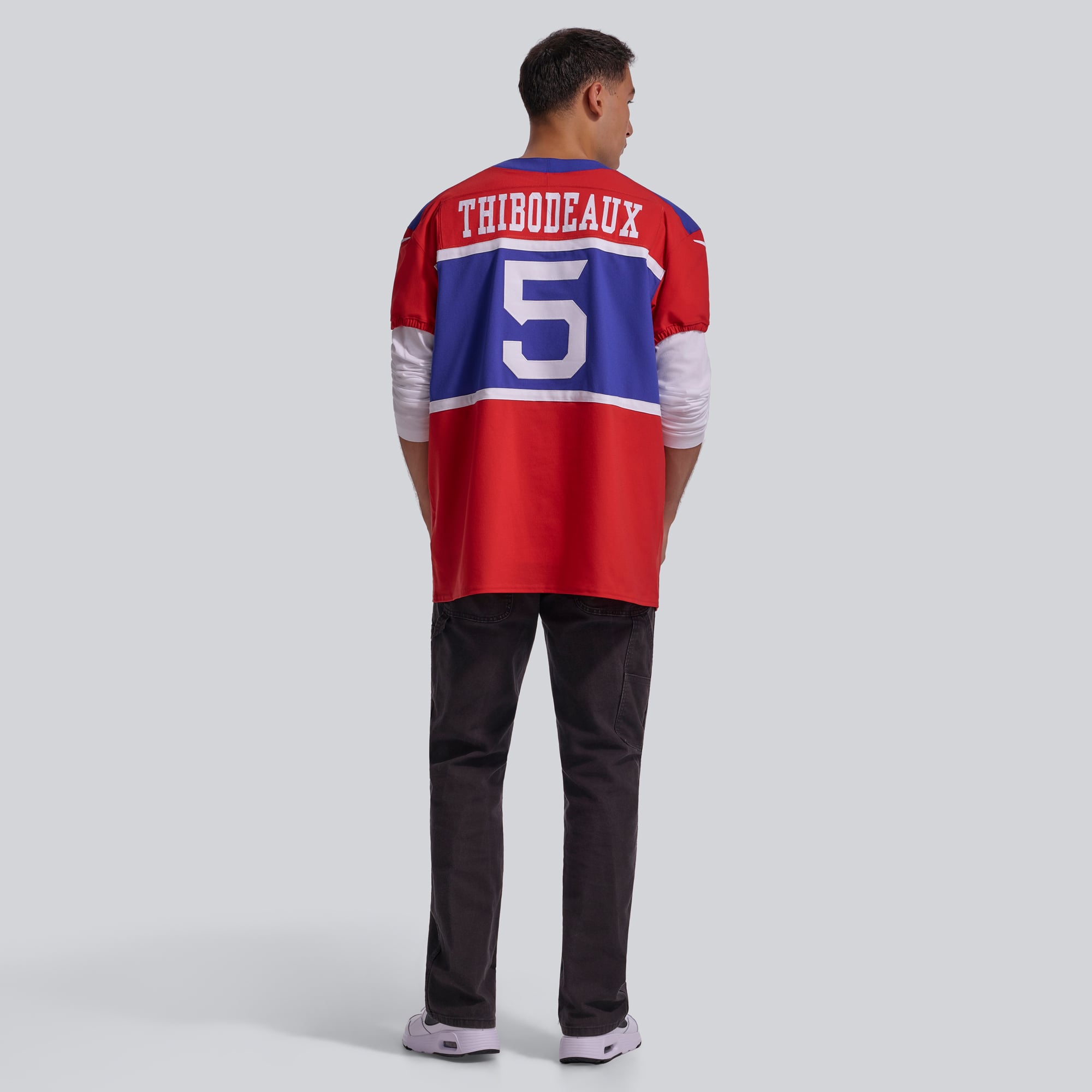 Maillot Nike Kayvon Thibodeaux rouge New York Giants Alternate Vapor F.U.S.E. Elite pour homme