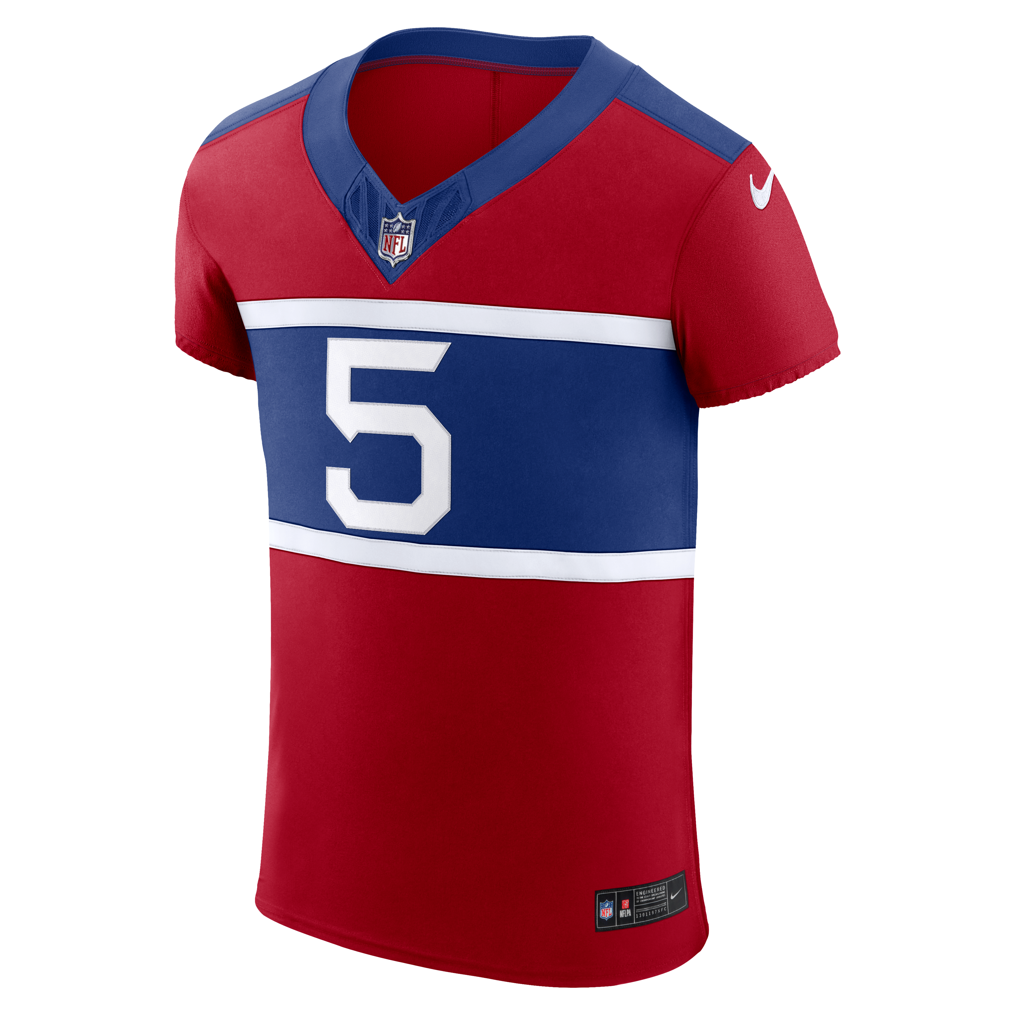 Maillot Nike Kayvon Thibodeaux rouge New York Giants Alternate Vapor F.U.S.E. Elite pour homme