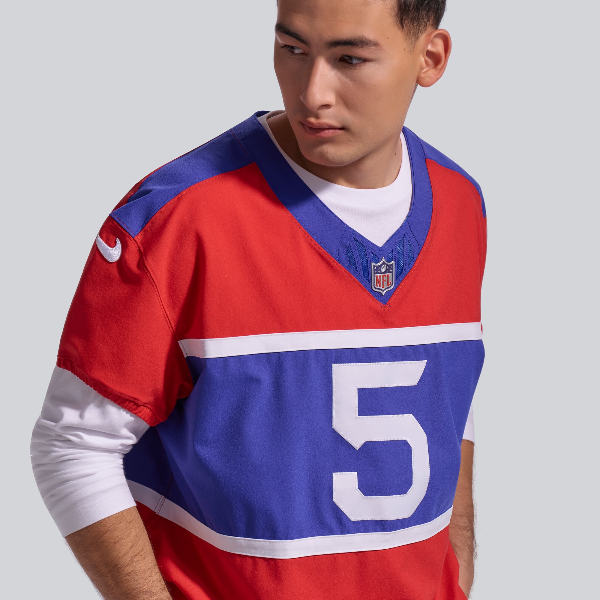 Maillot Nike Kayvon Thibodeaux rouge New York Giants Alternate Vapor F.U.S.E. Elite pour homme