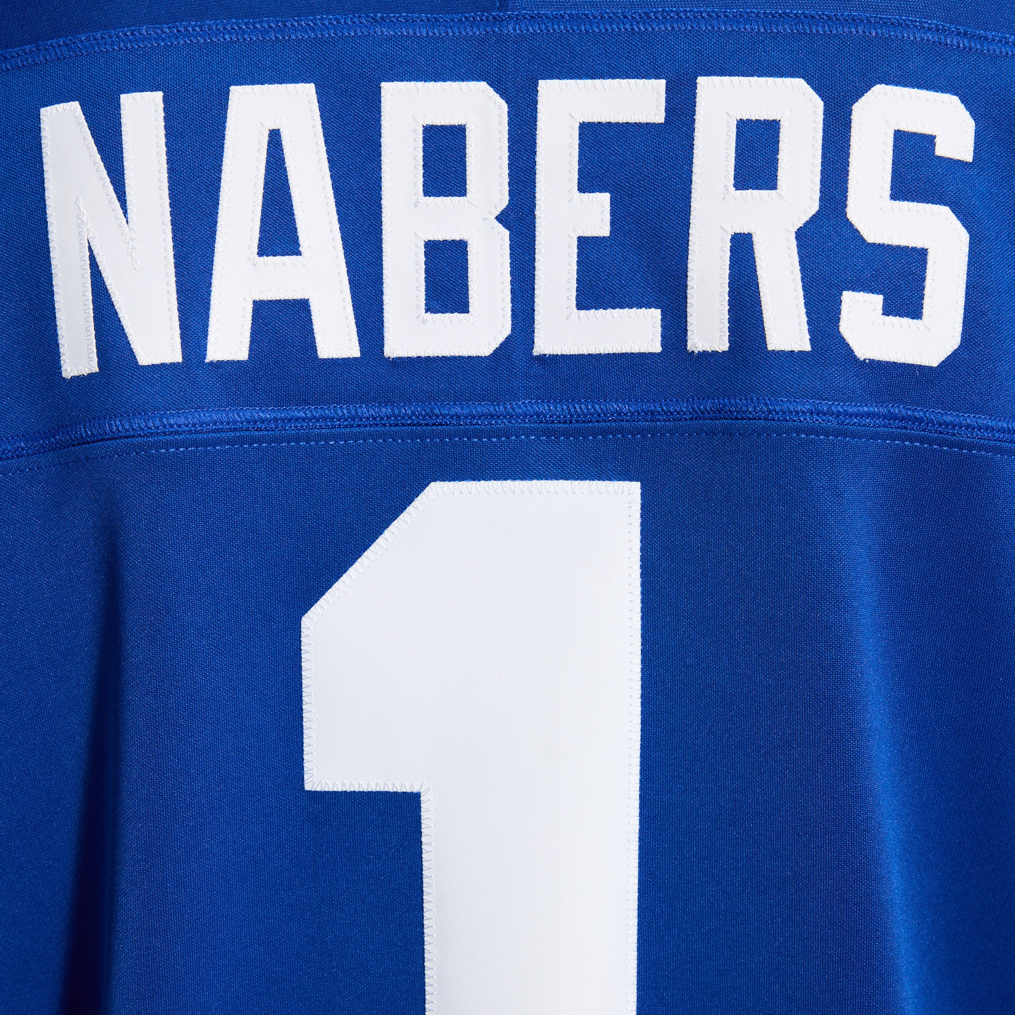 Maillot Nike Malik Nabers Royal New York Giants Team Vapor F.U.S.E. Stitched Limited pour homme