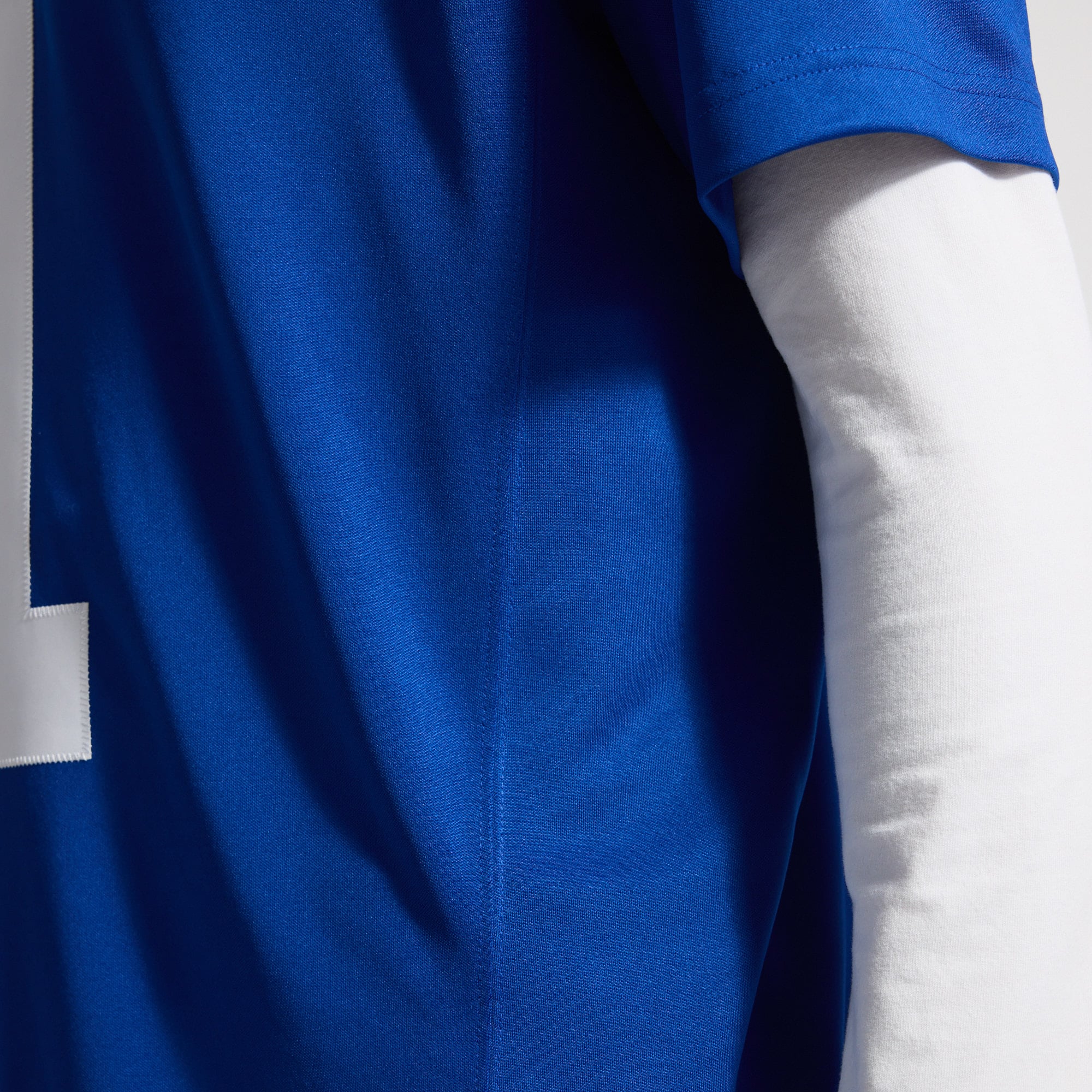 Maillot Nike Malik Nabers Royal New York Giants Team Vapor F.U.S.E. Stitched Limited pour homme